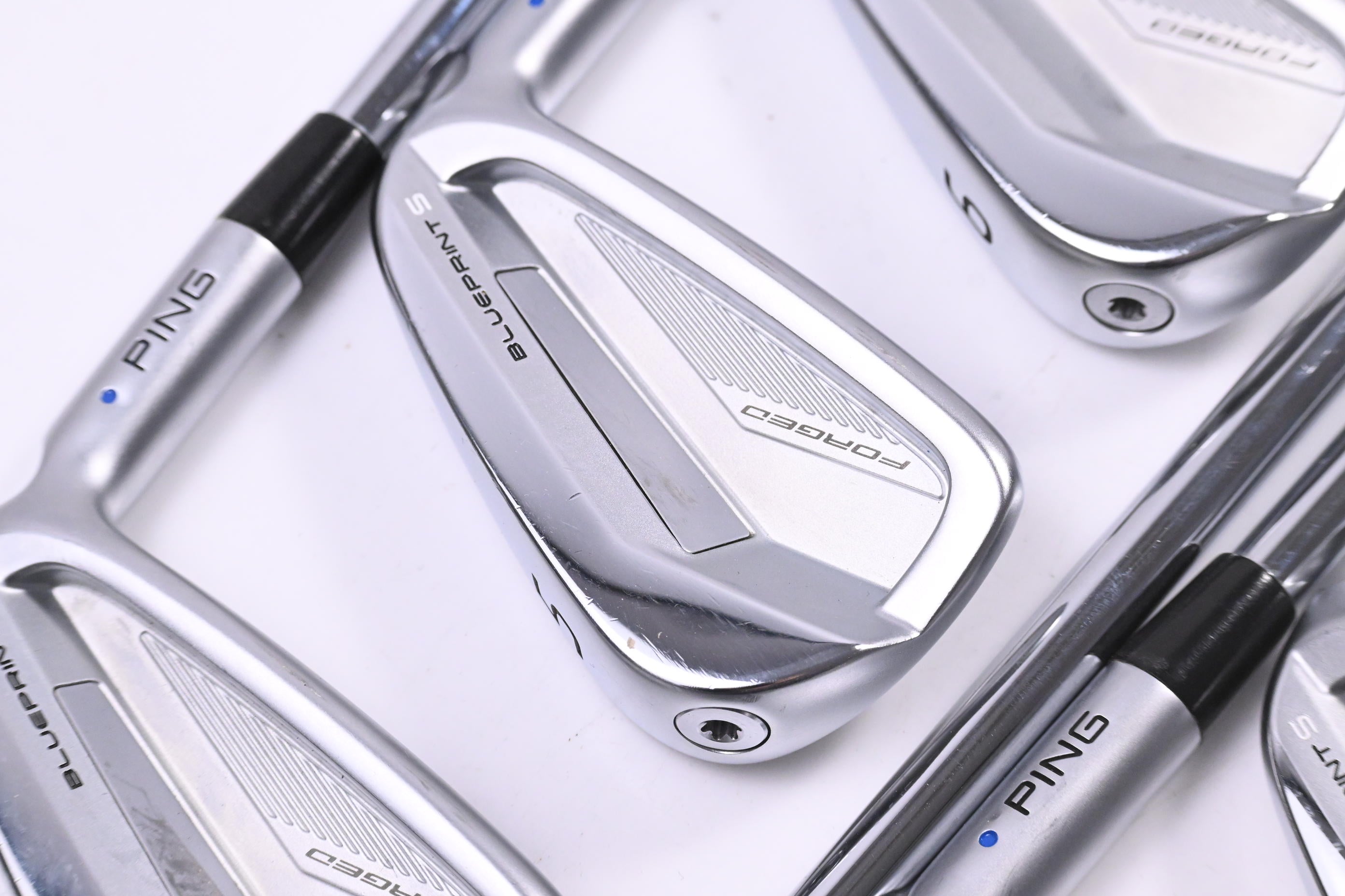 Ping Blueprint S Irons / 4-PW / Blue Dot / X-Flex Steel Shafts