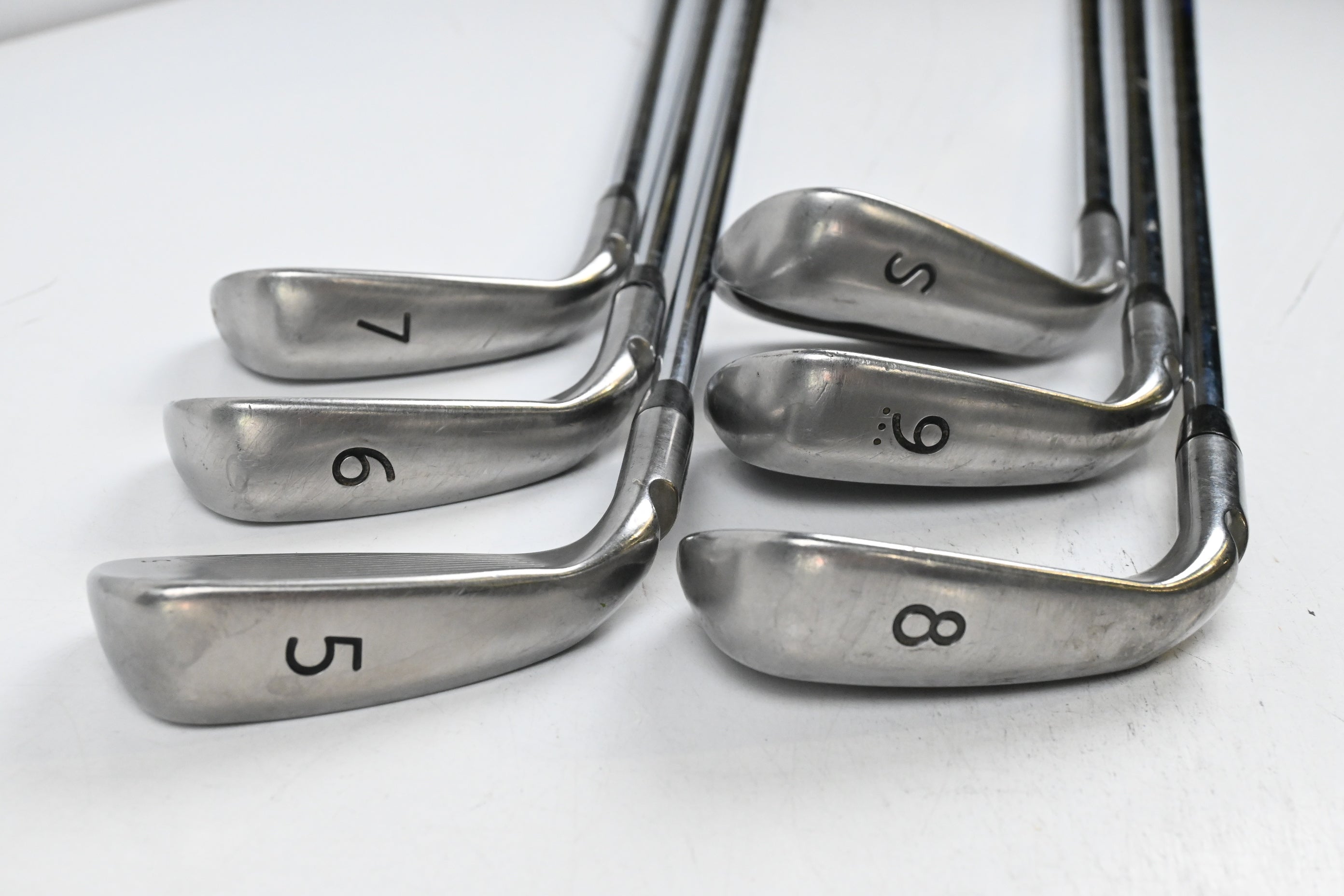 Ping G Series Irons / 5-9i+SW / Blue Dot / Regular Flex Ping AWT 2.0 Shafts