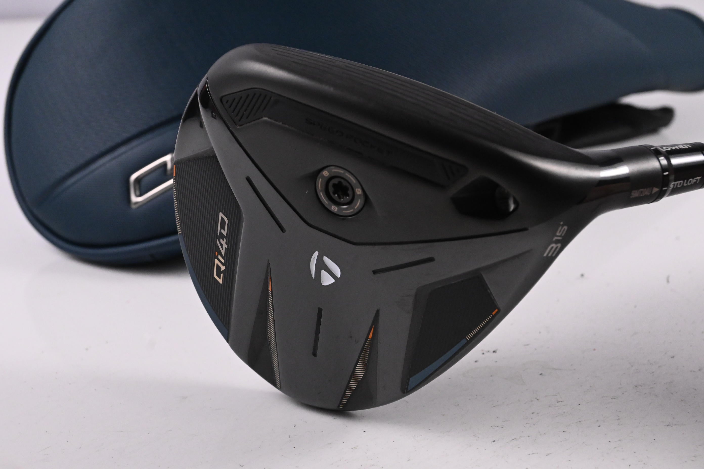 Taylormade Qi4D #3 Wood / 15 Degree / Regular Flex REAX White 55 Shaft