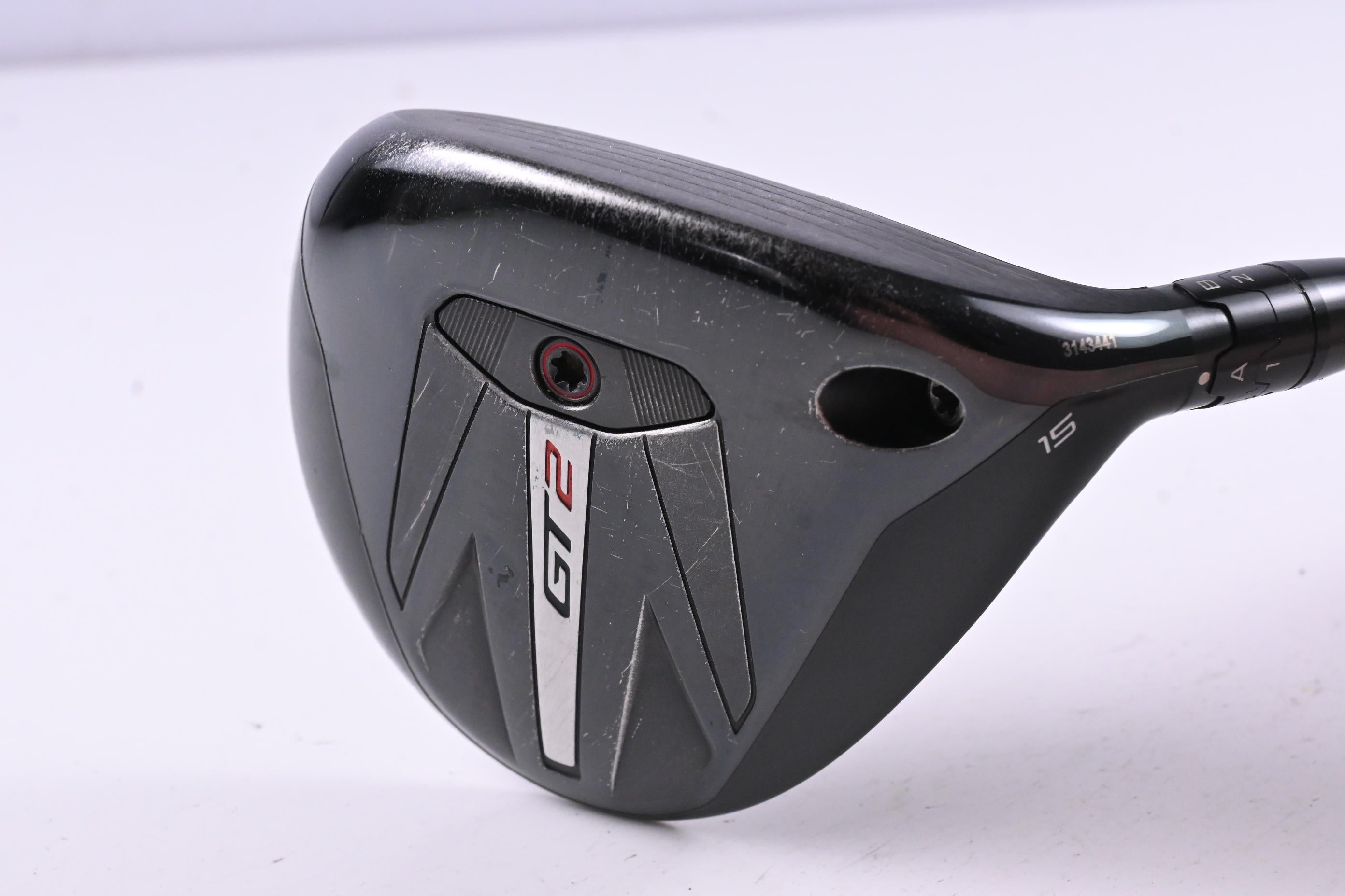 Titleist GT2 #3 Wood / 15 Degree / Stiff Flex Fujikura Motore X F3 6 Shaft