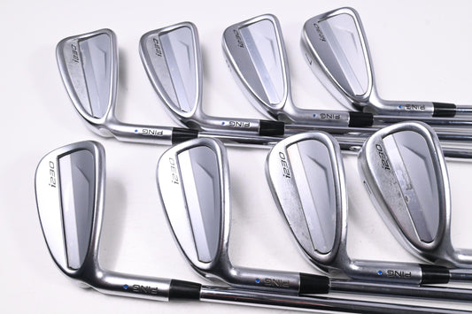 Left Hand Ping i230 Irons / 4-PW+GW / Blue Dot / Regular Flex Elevate MPH 95