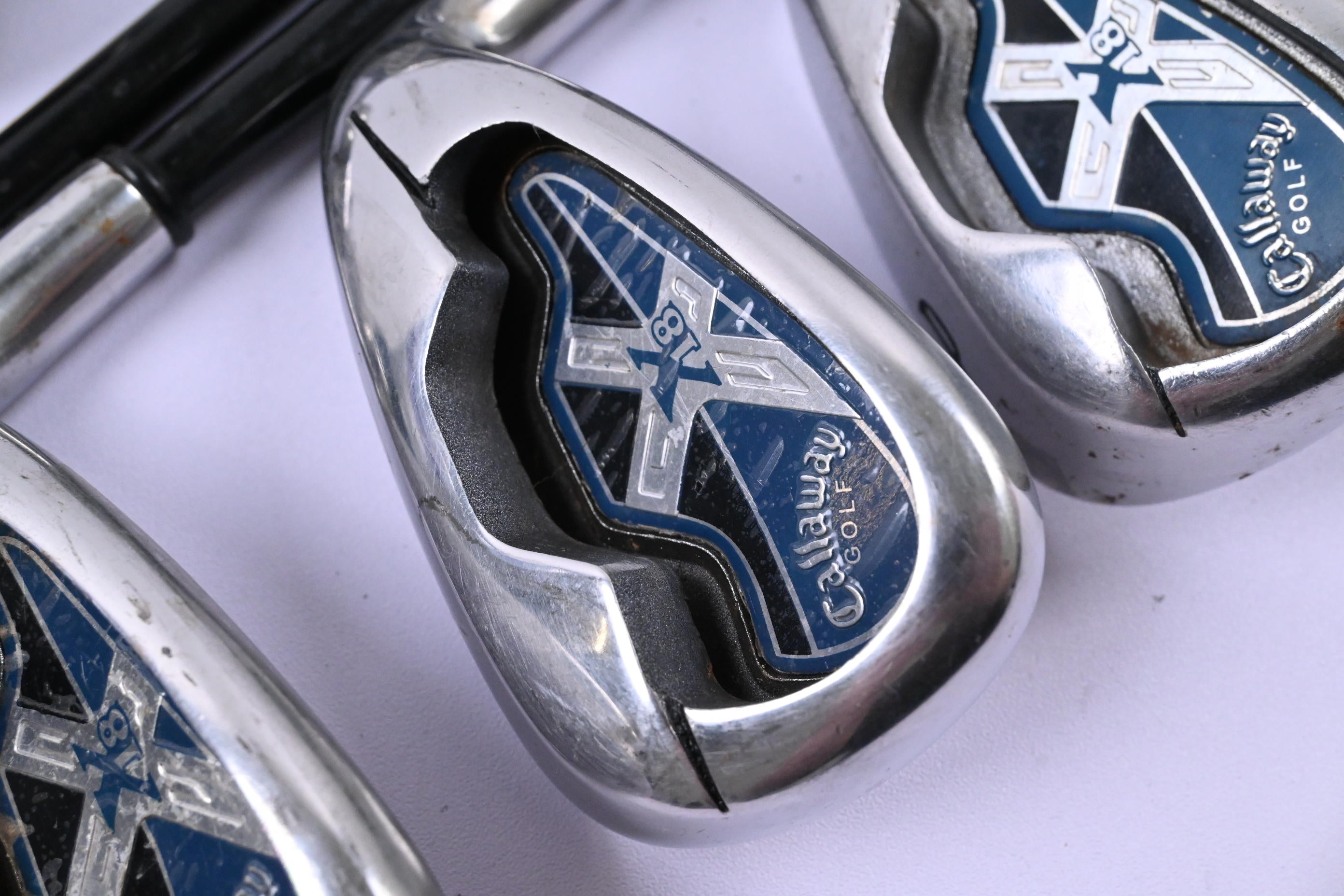 Callaway X-18 Irons / 3-PW+SW / Firm Flex Callaway System 75 Shafts