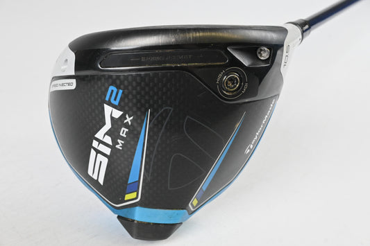 Taylormade SIM2 Max Driver / 10.5 Degree / Regular Flex Ventus Blue 5 Shaft