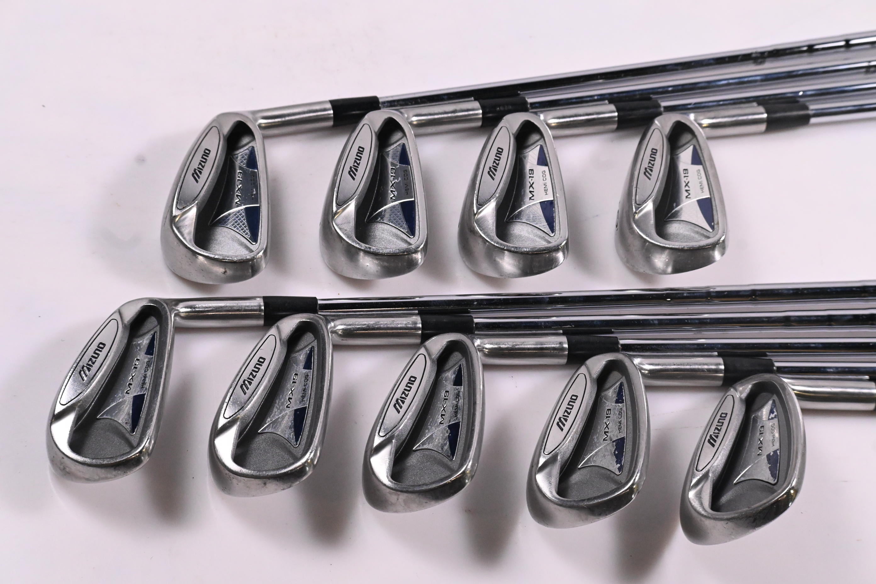 Mizuno MX-19 Irons / 3-PW+SW / Stiff Flex Mizuno Dynaflex Shafts