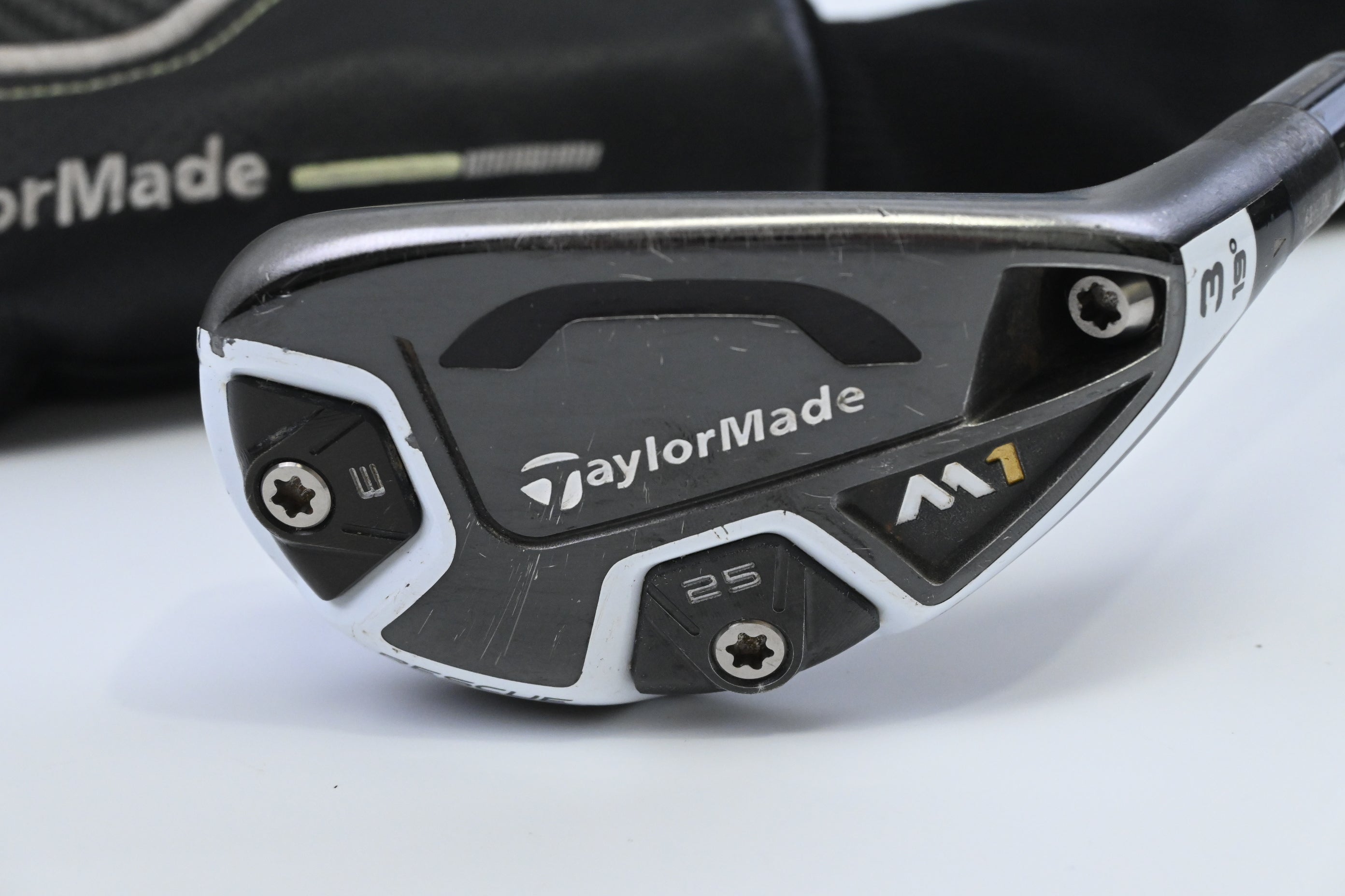 Taylormade M1 2016 #3 Hybrid / 19 Degree / Regular Flex Matrix Ozik MFS HX4