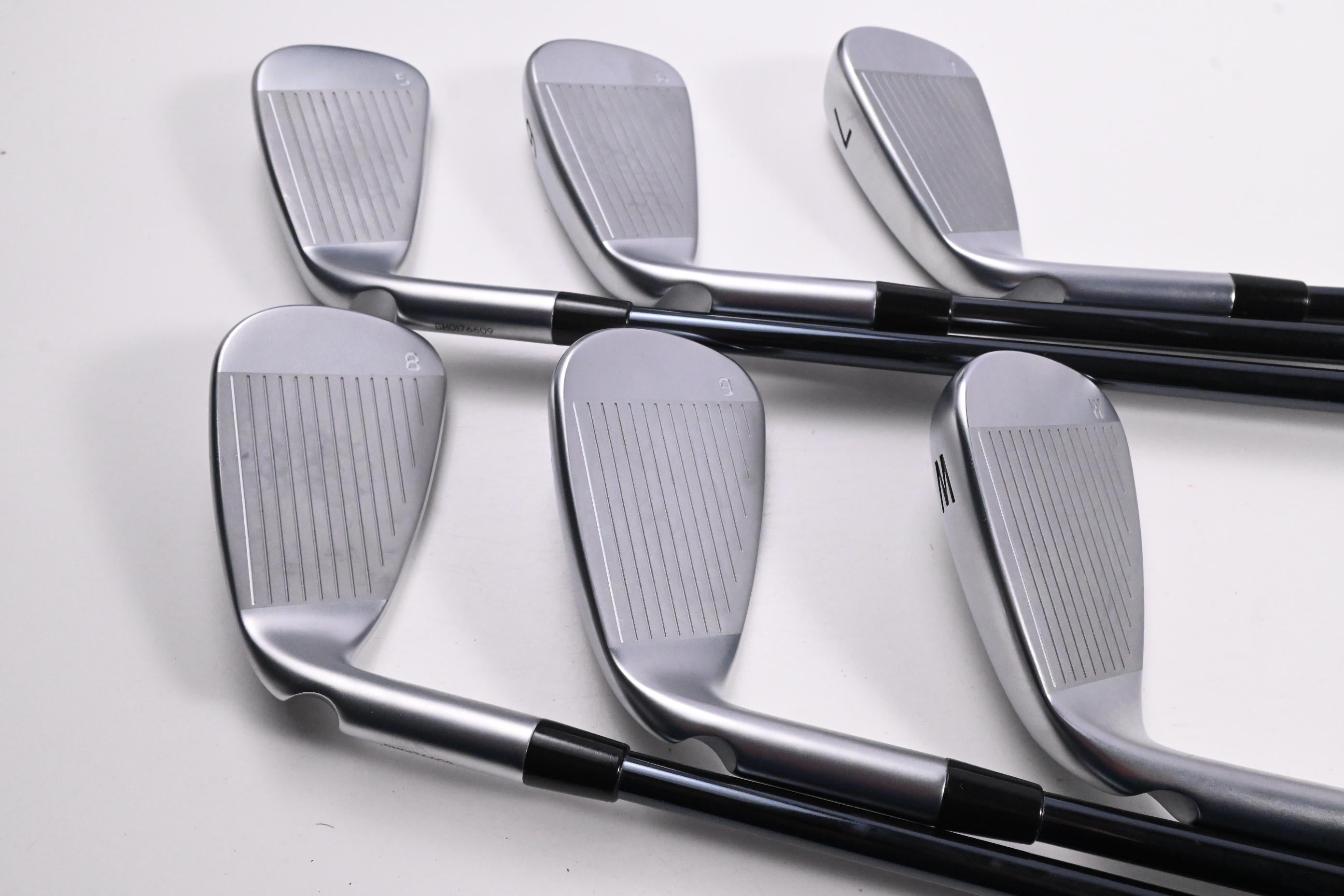 Ping G440 Irons / 5-PW / Blue Dot / Senior Flex UST Recoil Dart 65 Shafts