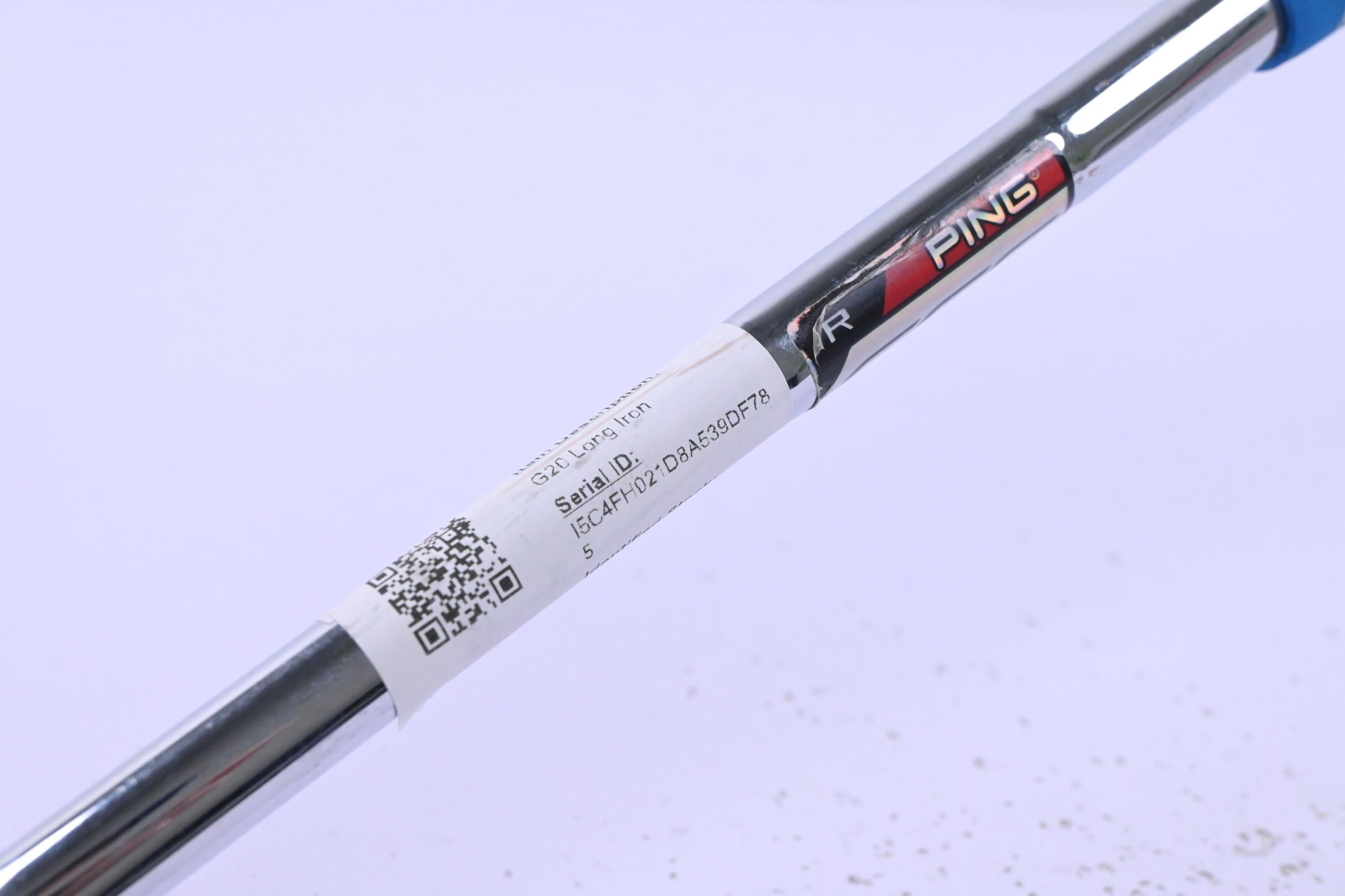 Ping G20 #4 Iron / 23 Degree / Black Dot / Regular Flex Ping CFS Shaft