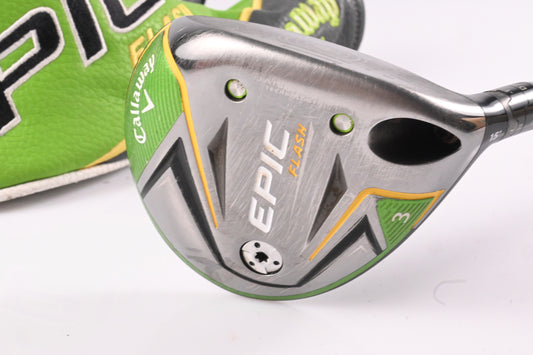 Callaway Epic Flash #3 Wood / 15 Degree / Stiff Flex Tensei AV Blue 75 Shaft