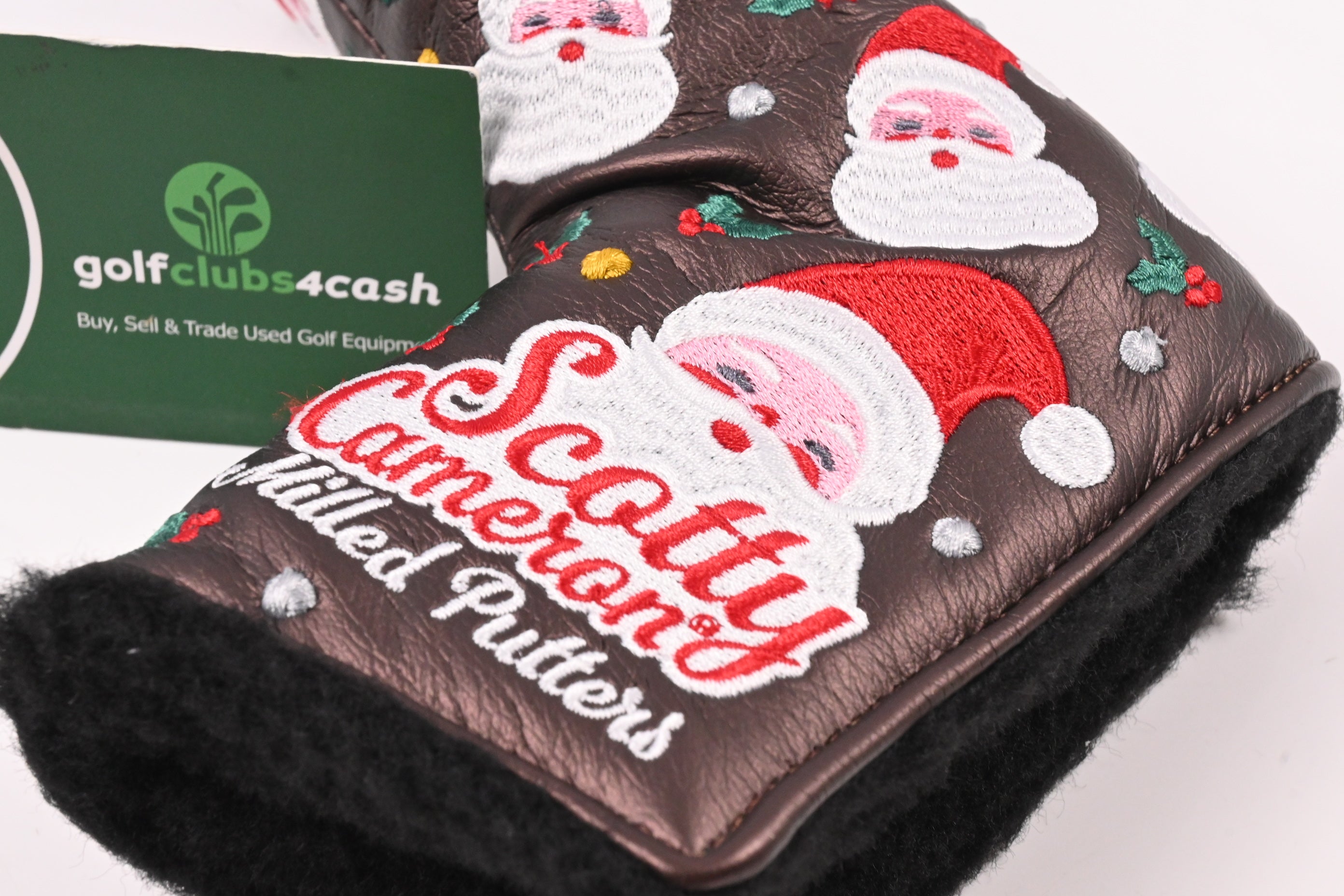 Scotty Cameron 2020 Dancing Santas / Putter Headcover / Blade / Brown