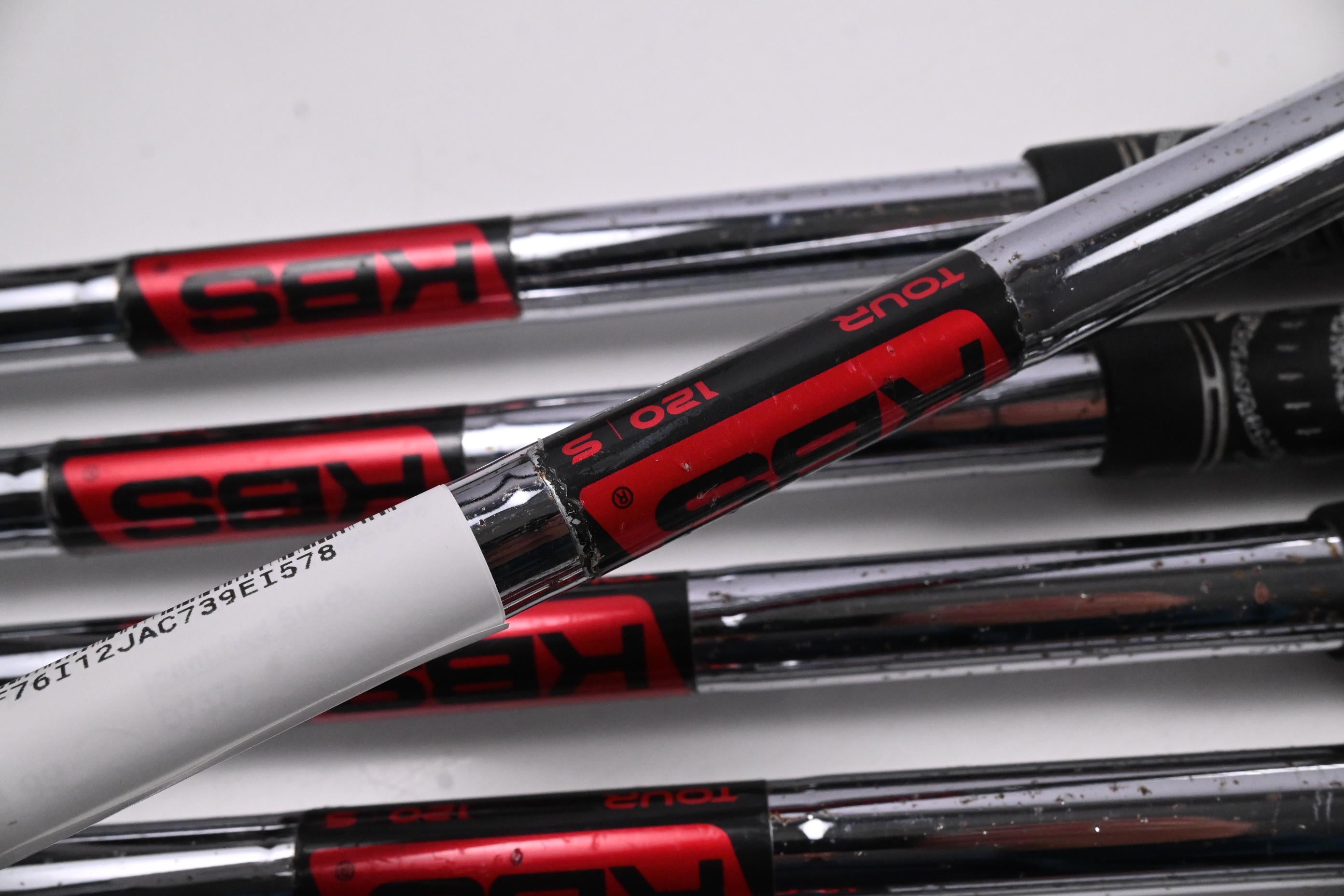 Cobra AMP Forged Irons / 4-PW / Stiff Flex KBS Tour 120 Steel Shafts