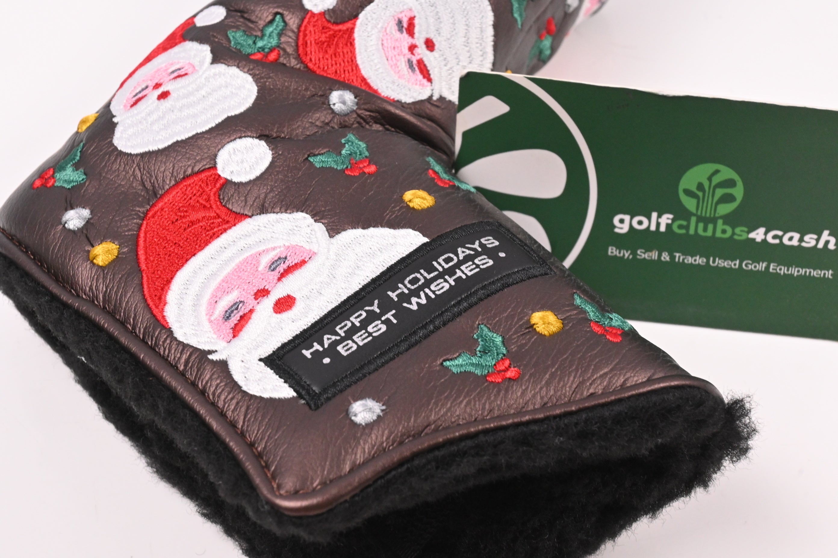 Scotty Cameron 2020 Dancing Santas / Putter Headcover / Blade / Brown