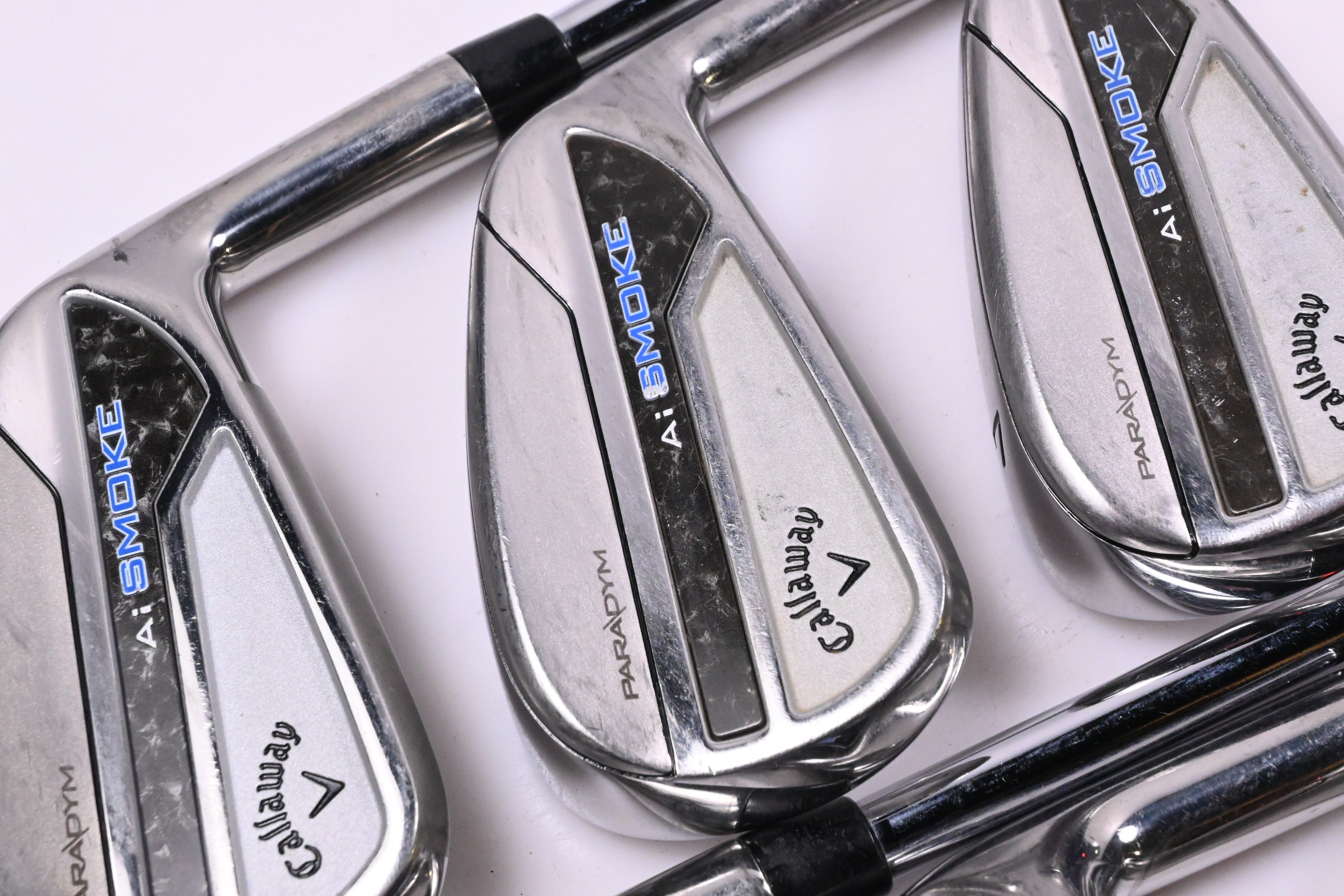 Callaway Paradym Ai Smoke Irons / 5-PW / Regular Flex Elevate MPH 95 Shafts