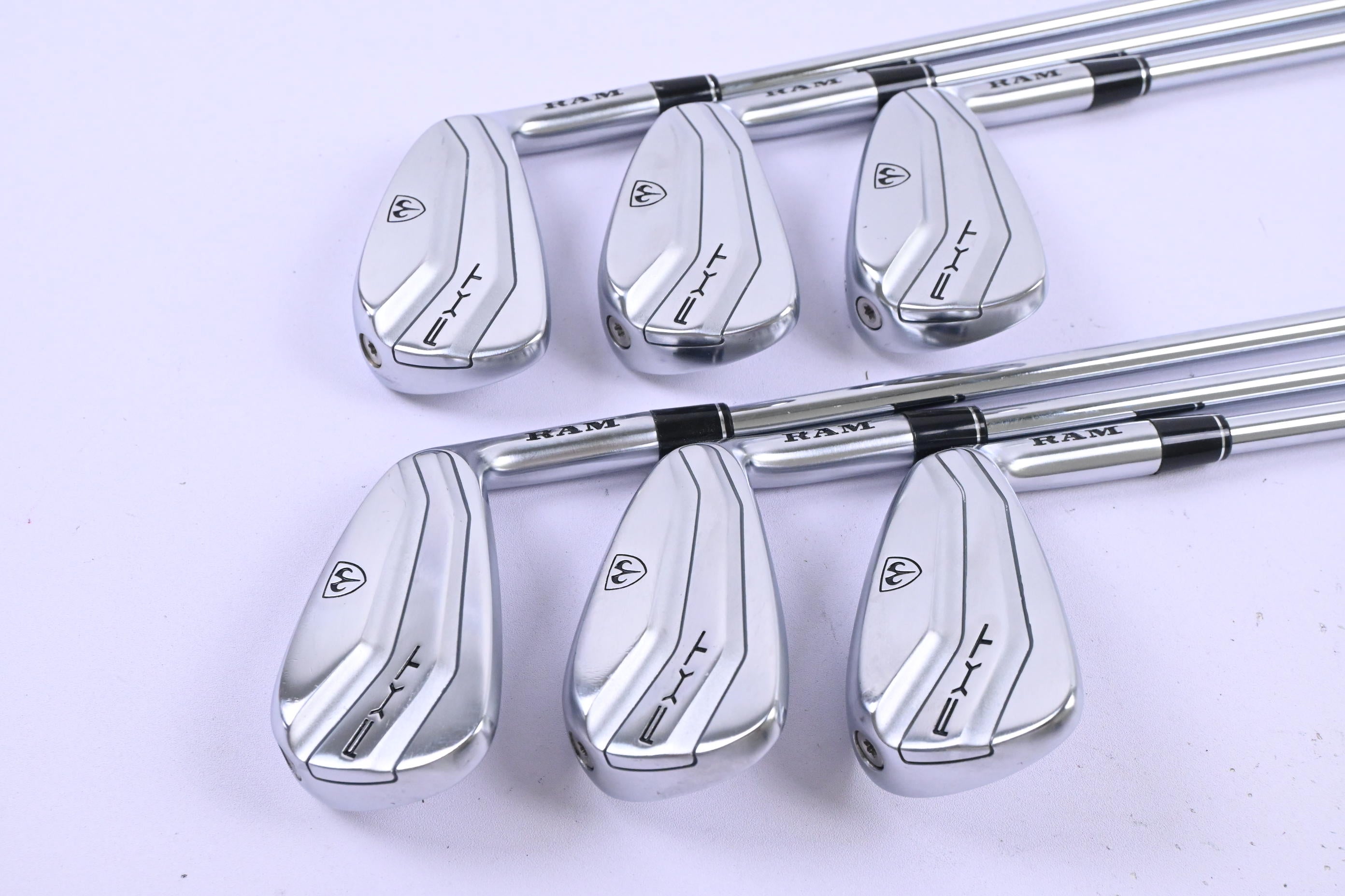 Ram FXT Irons / 5-PW / Regular Flex KBS Max 80 Shafts