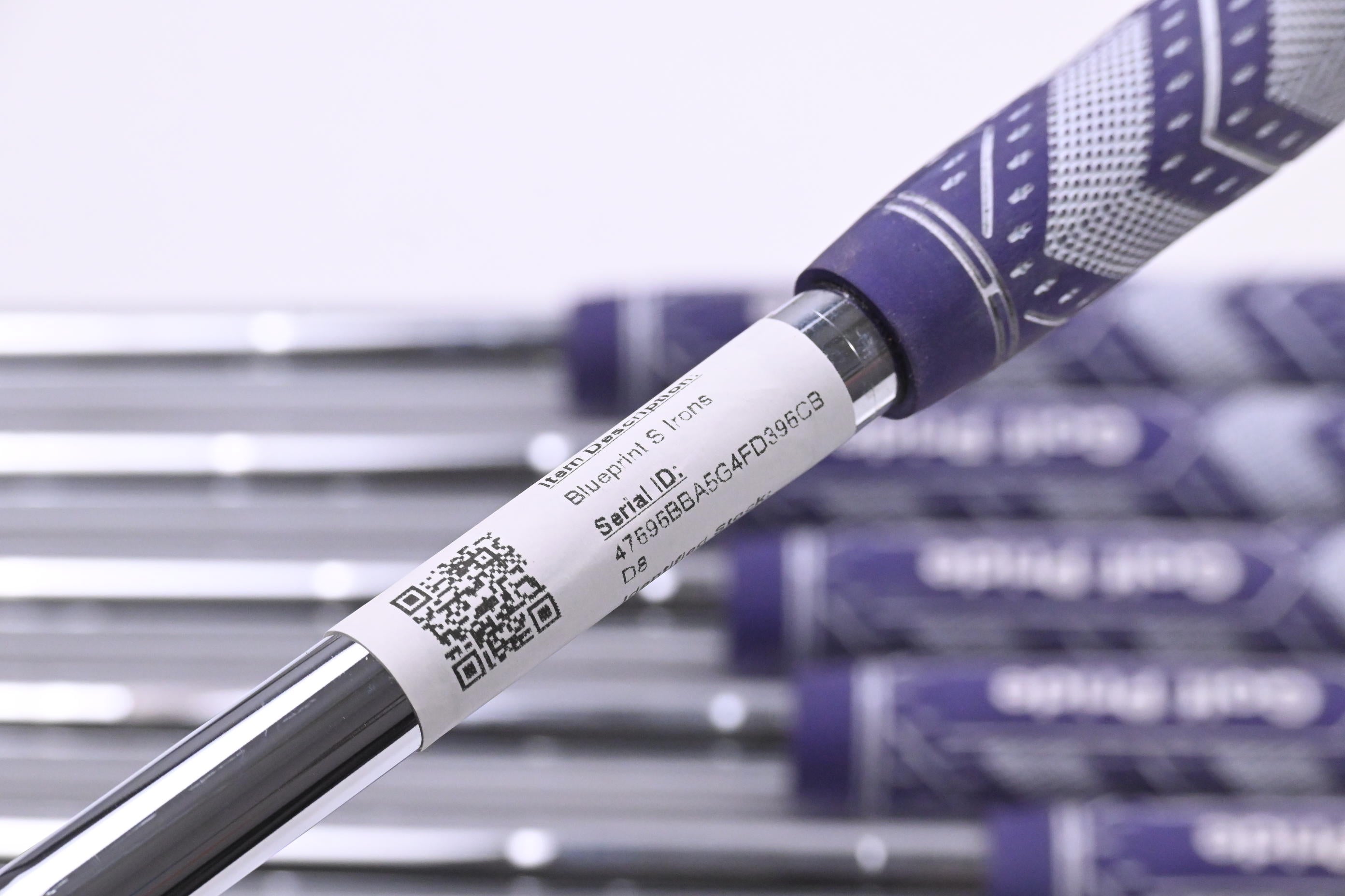 Ping Blueprint S Irons / 4-PW / Blue Dot / X-Flex Steel Shafts