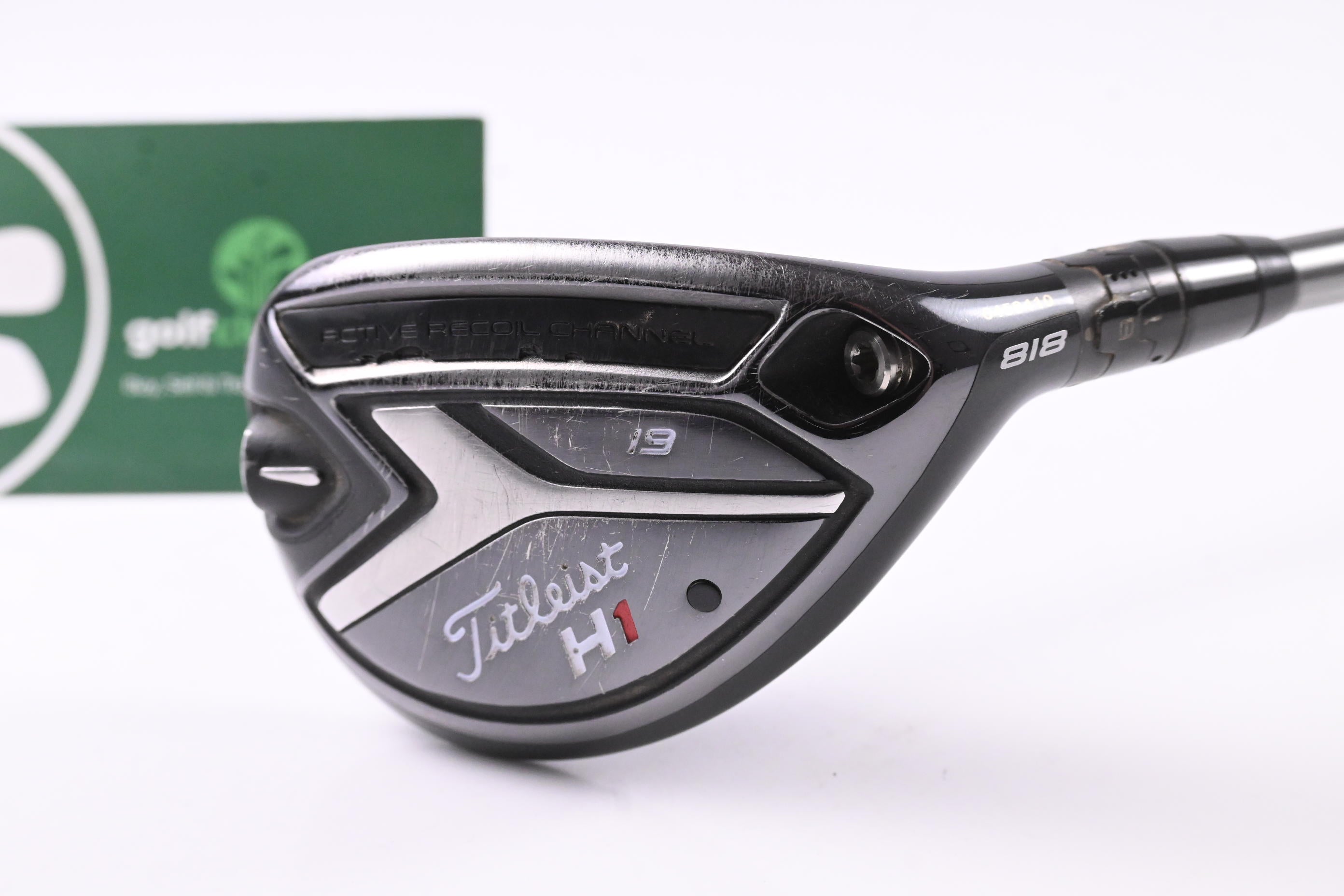 Titleist 818 H1 #3 Hybrid / 19 Degree / Regular Flex Aldila Rogue M-AX 85 Shaft