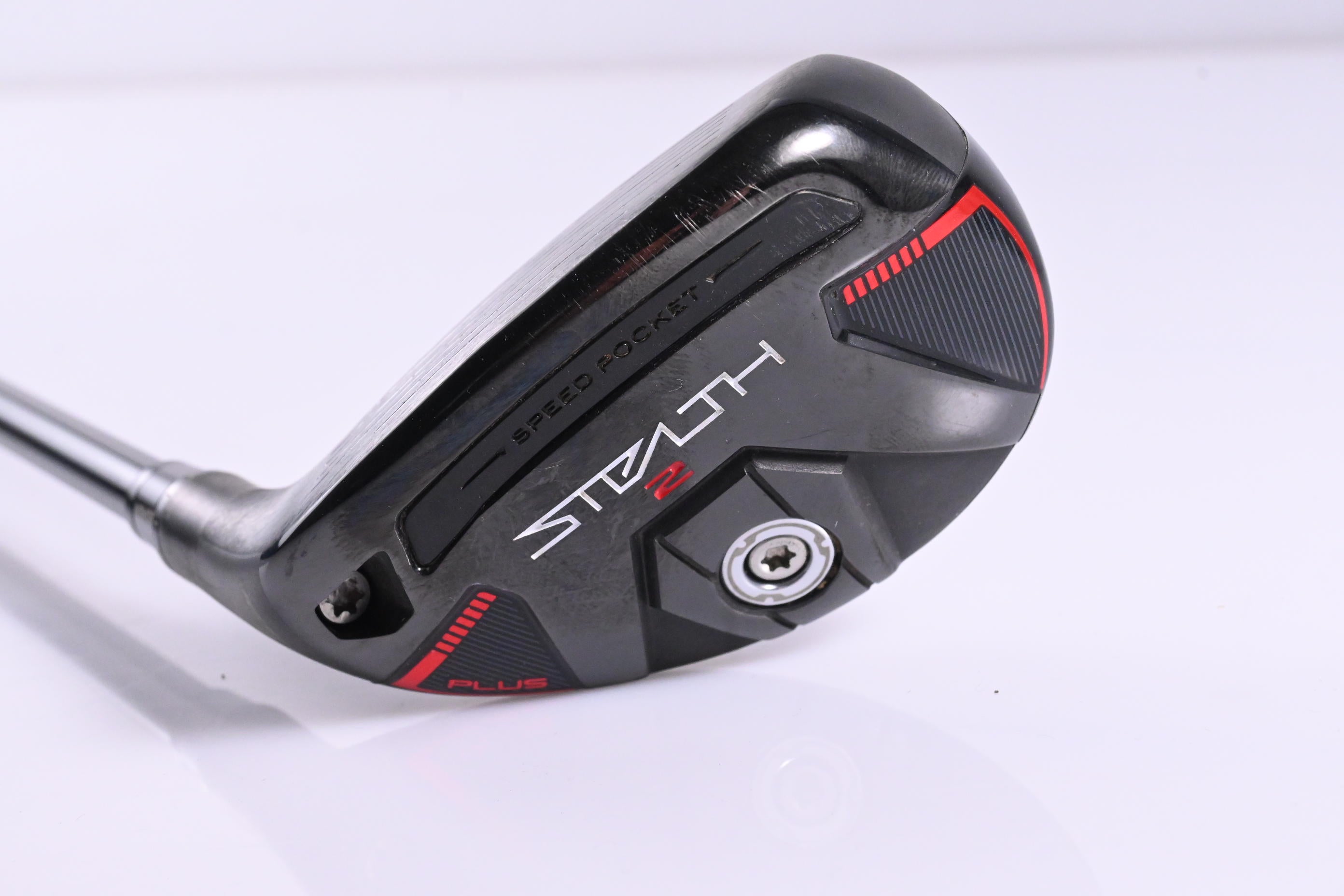 Left Hand Taylormade Stealth 2 Plus #4 Hybrid / 22 Degree / Stiff Flex Kai'li 85