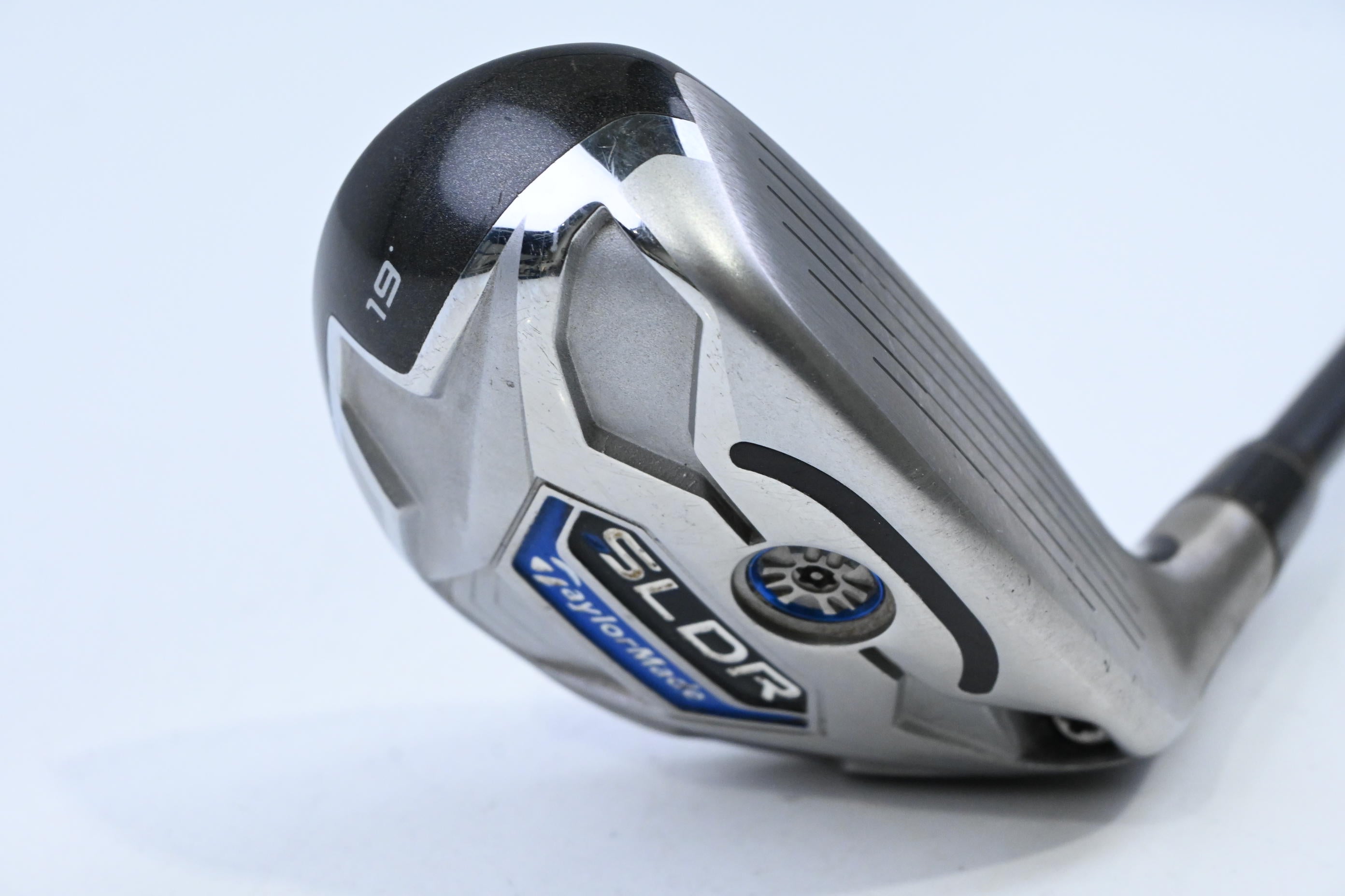 Taylormade SLDR #3 Hybrid / 19 Degree / Stiff Flex Fujikura Speeder 82 Shaft