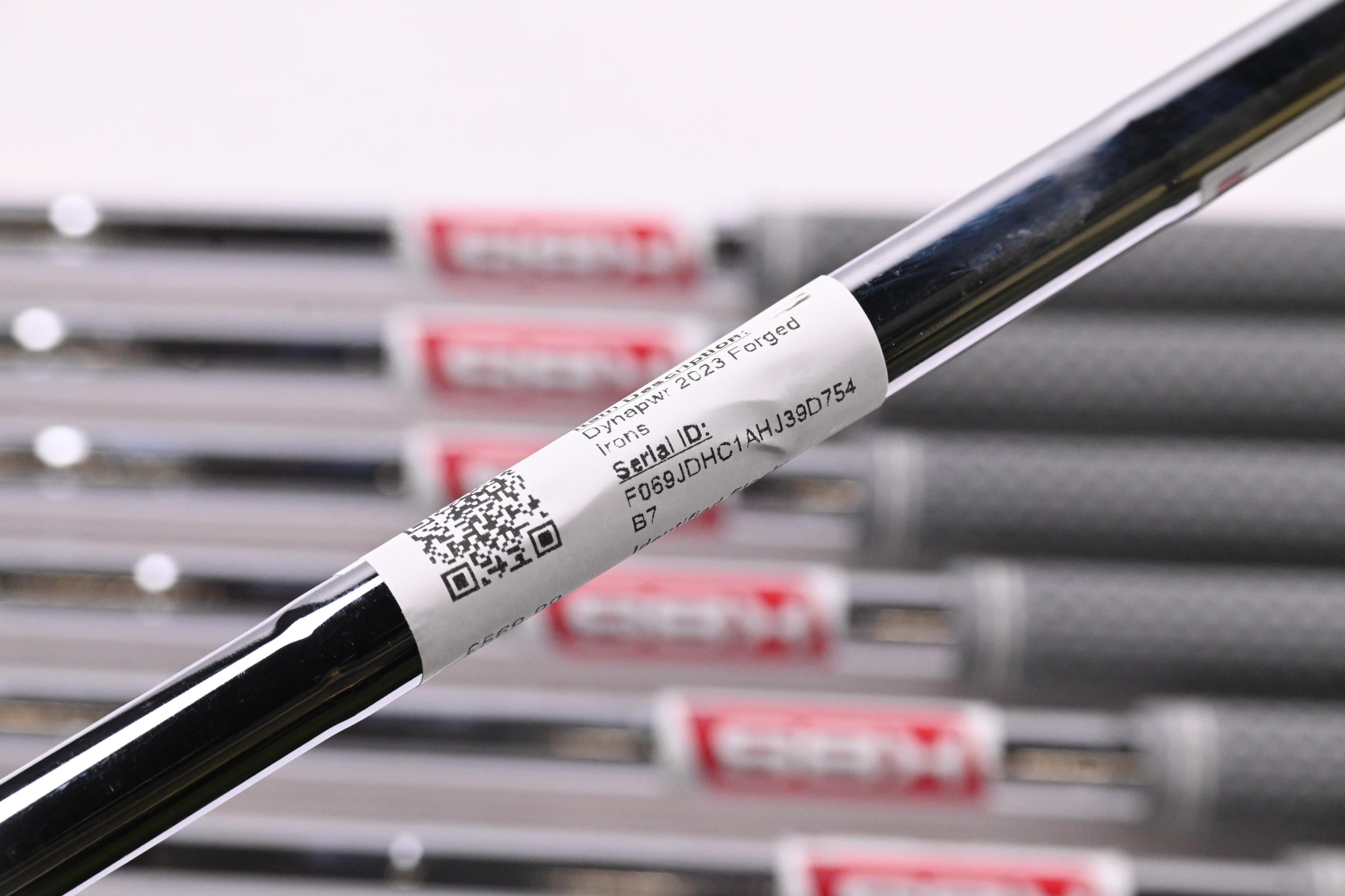 Wilson Dynapwr 2023 Forged Irons / 4-PW / Stiff Flex KBS Tour Lite Shafts