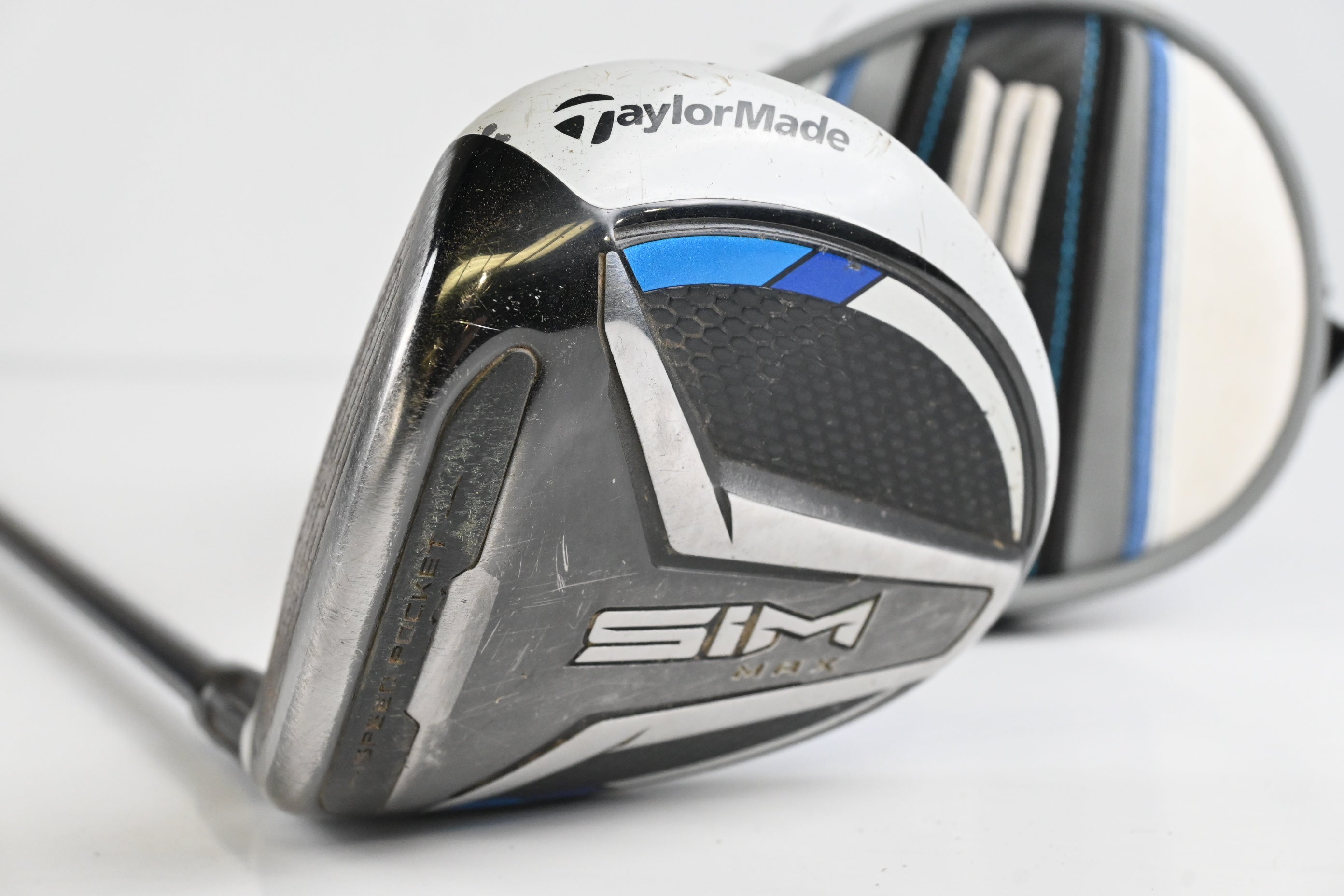 Left Hand Taylormade SIM Max #3 Wood / 15 Degree / Regular Flex Ventus Blue 5