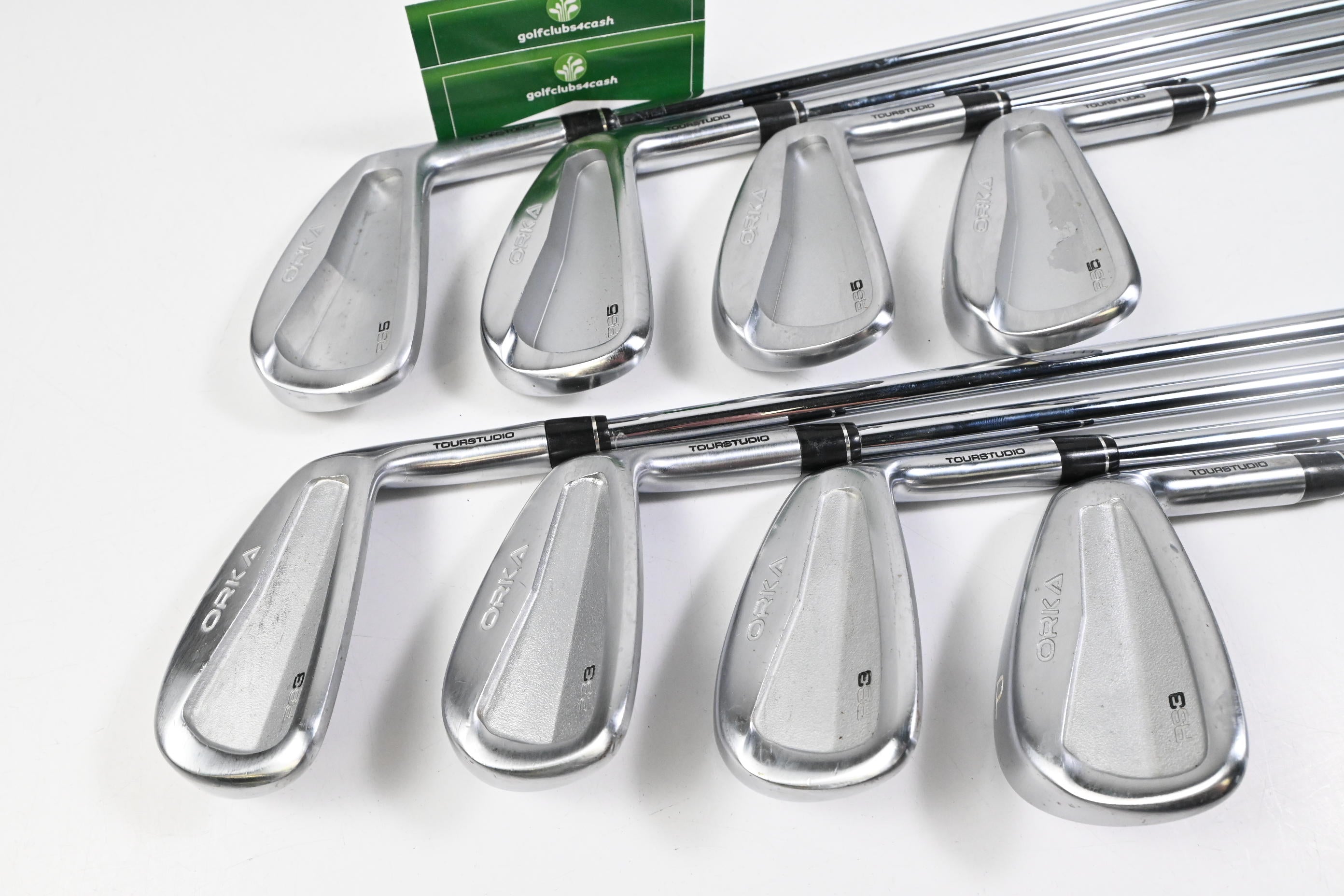 Orka RS5/RS3 Combo Irons / 3-PW / Stiff Flex Steel Shafts