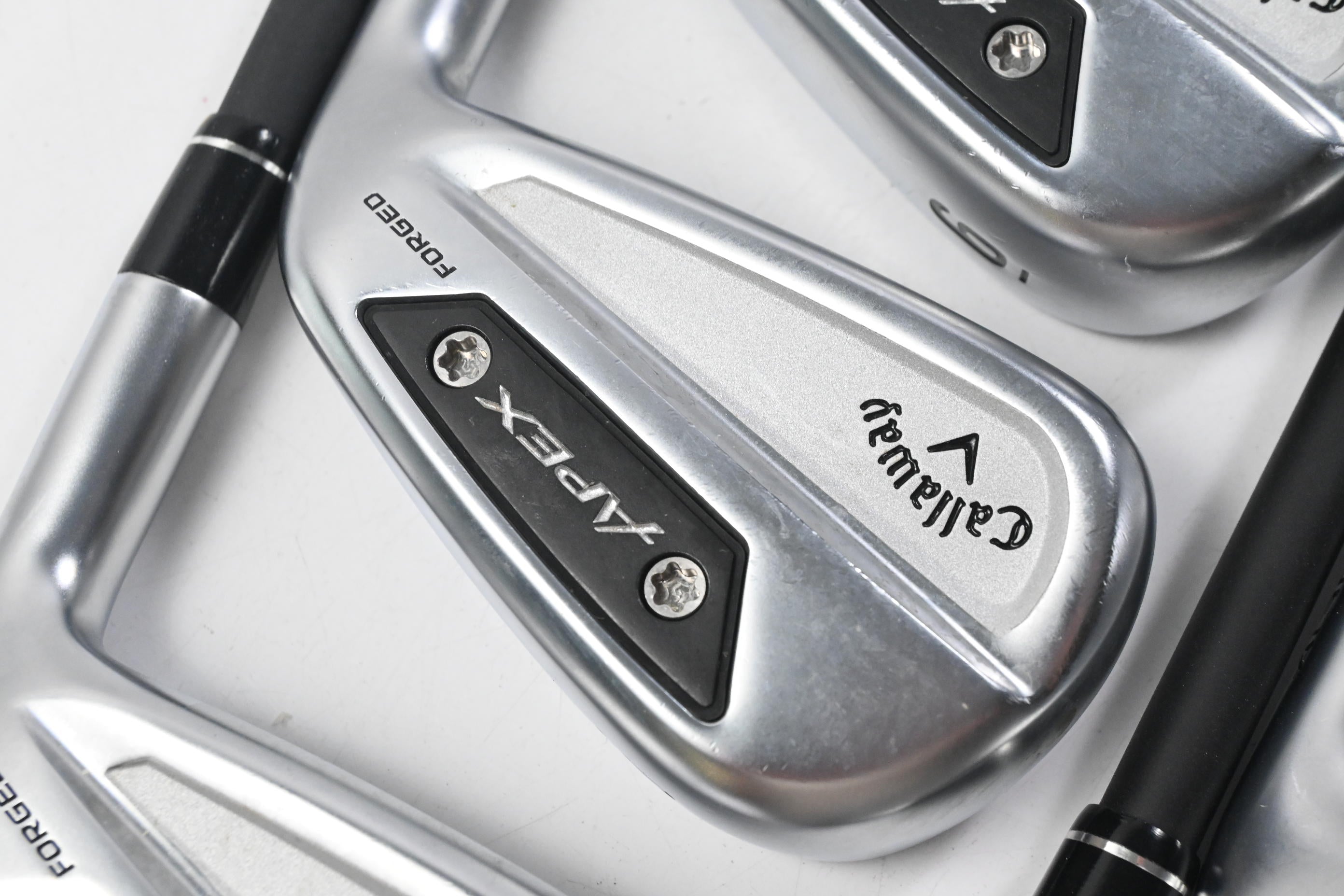 Callaway Apex Ai300 Irons / 5-PW+GW / Senior Flex Vanquish 5 Shafts