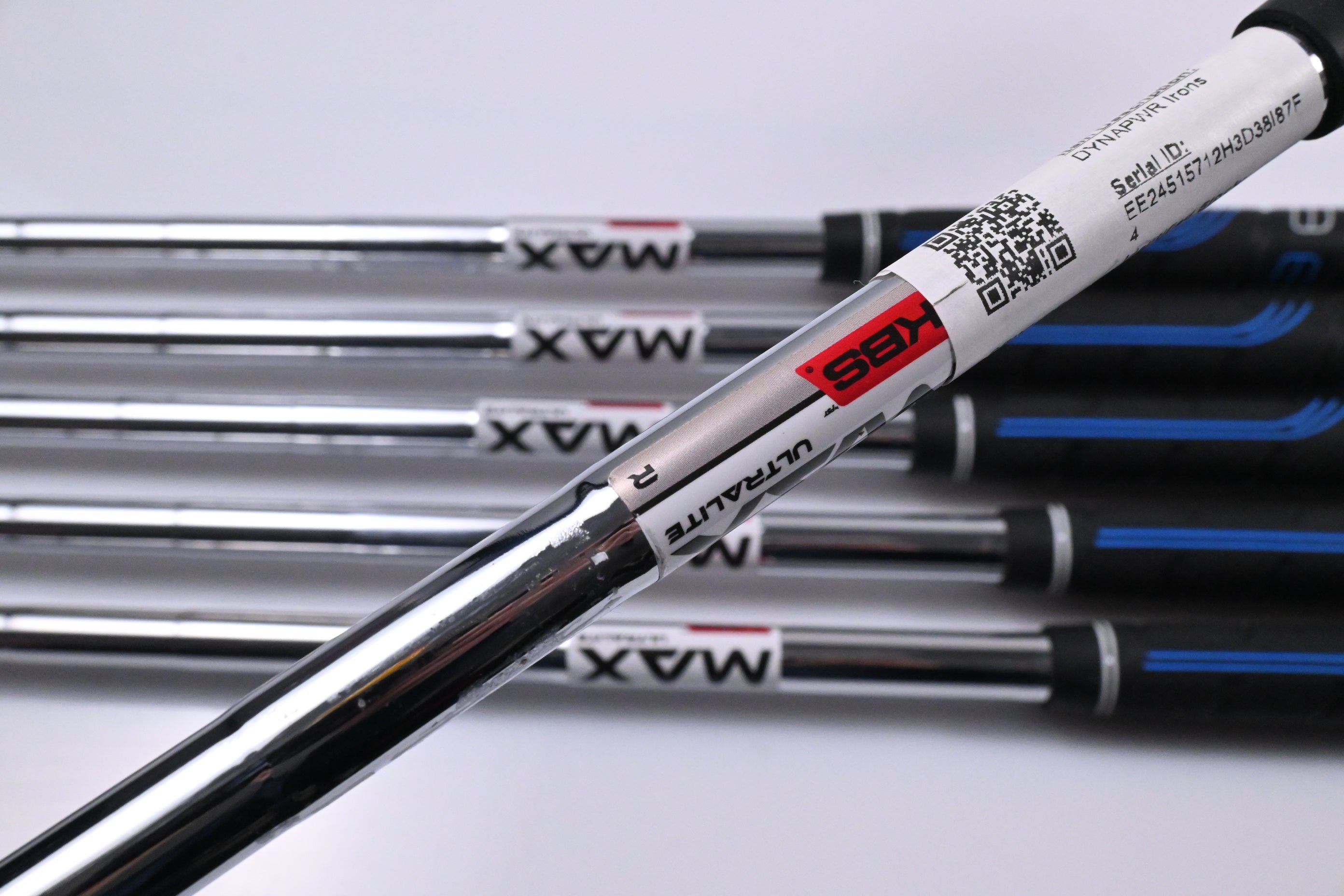 Wilson DYNAPWR 2023 Irons / 6-PW+GW / Regular Flex KBS MAX Ultralite Shafts