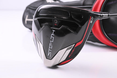 Taylormade Stealth Plus Driver / 8 Degree / Stiff Flex Aldila Rogue Silver 60