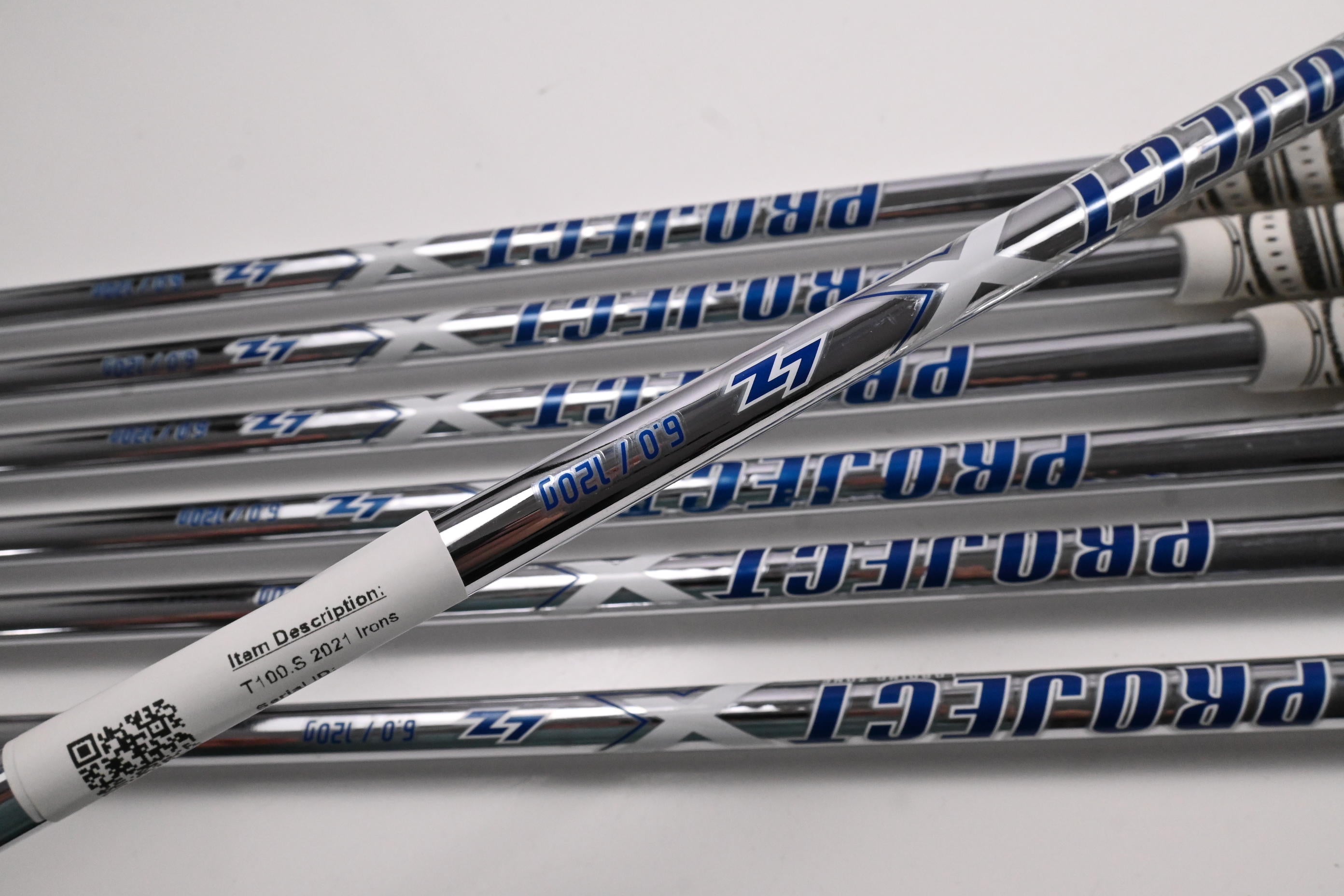 Titleist T100.S 2021 Irons / 4-PW / Stiff Flex Project X LZ 120 Shaft