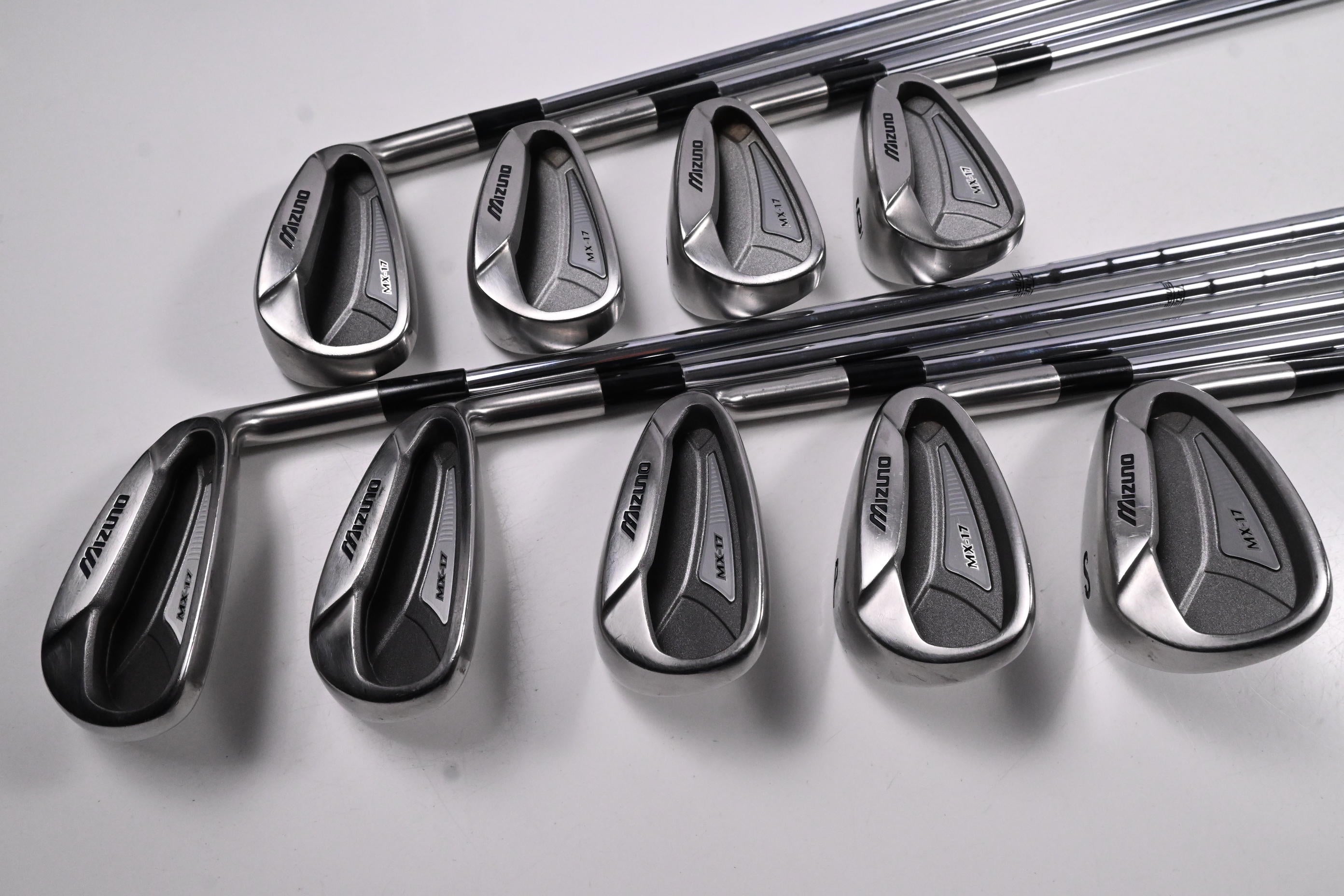 Mizuno MX-17 Irons / 3-PW+SW / Stiff Flex True Temper Dyna Flex Shafts