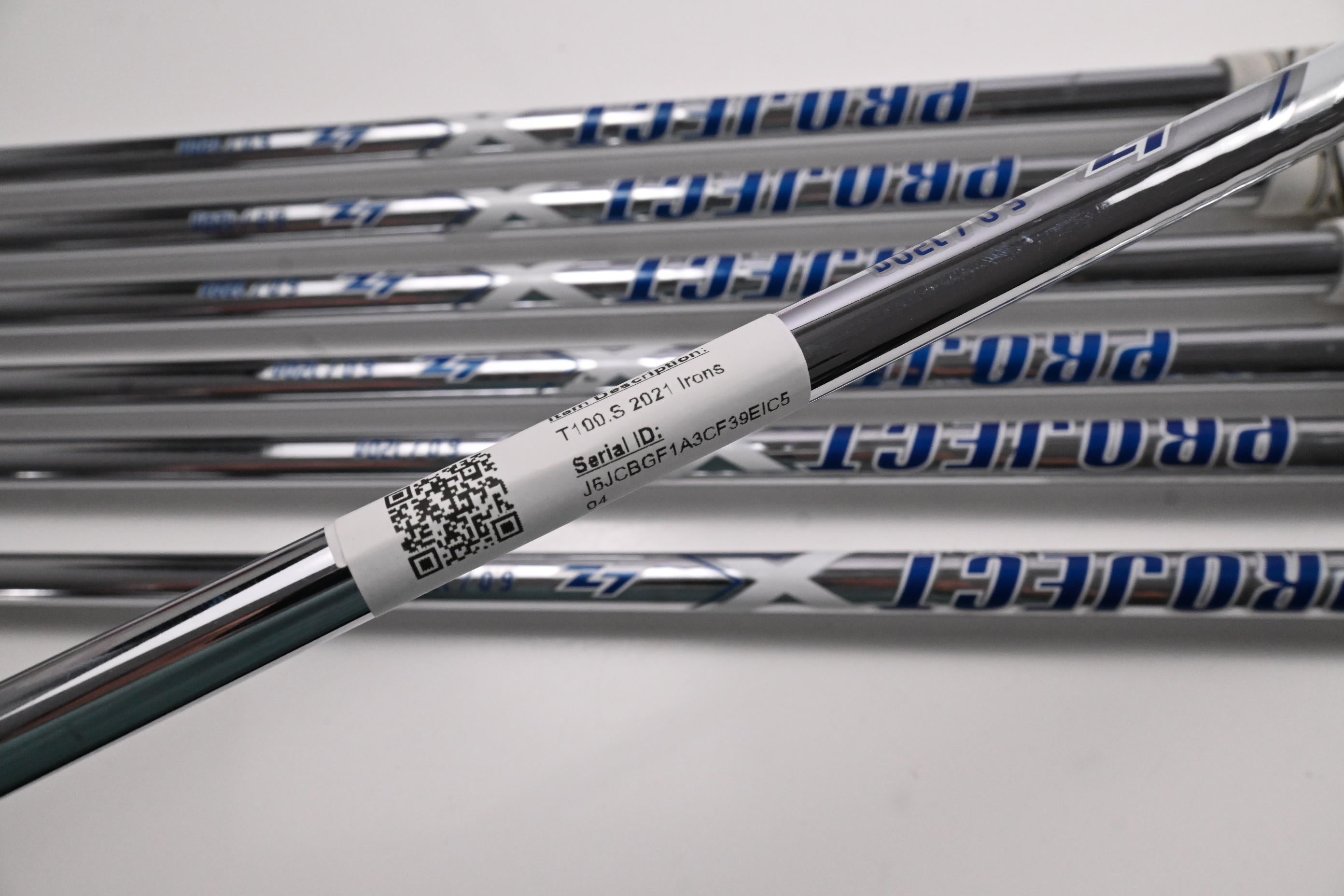 Titleist T100.S 2021 Irons / 4-PW / Stiff Flex Project X LZ 120 Shaft