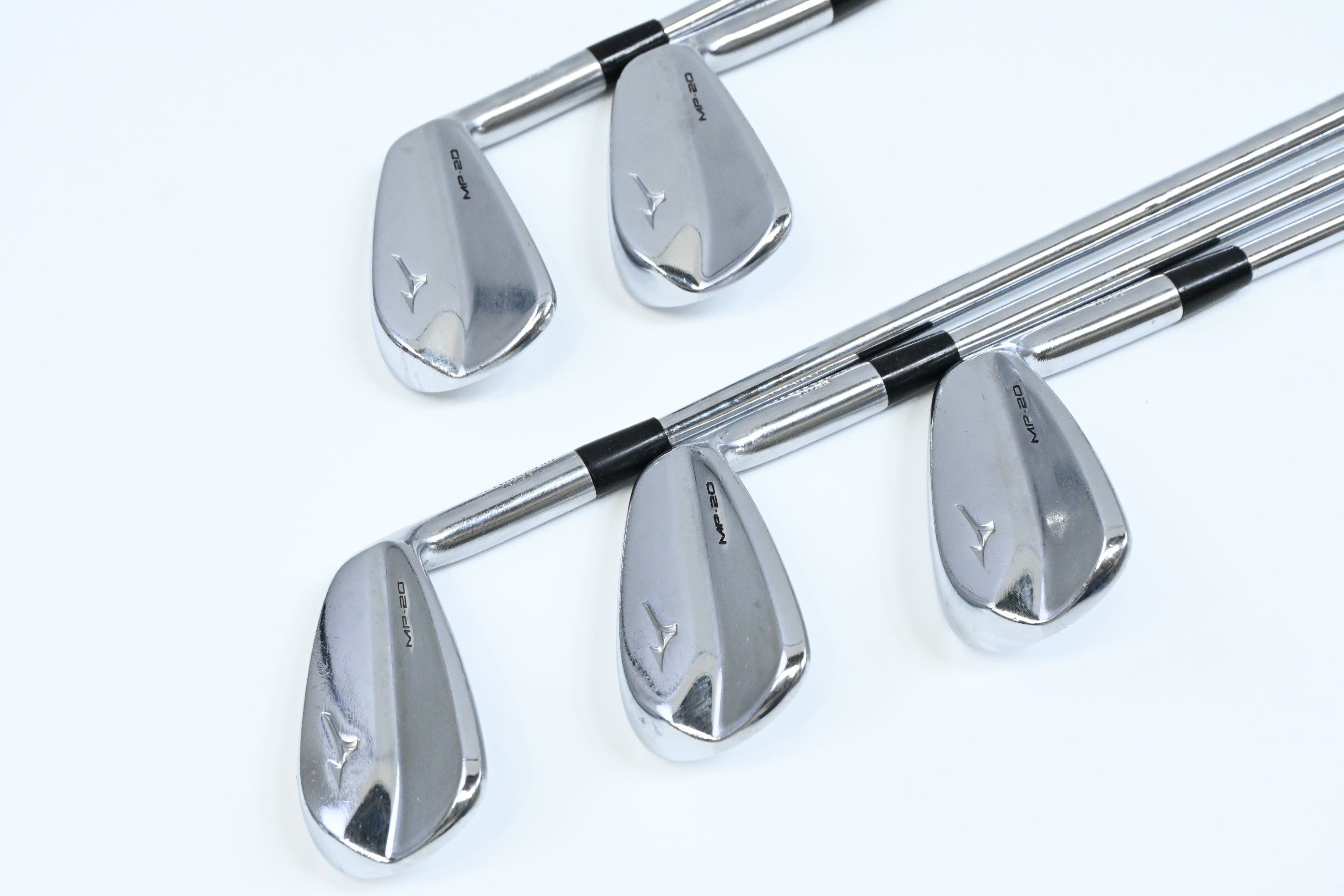 Mizuno MP-20 Blade Irons / 6-PW / Stiff Flex KBS S-Taper 120 Shaft