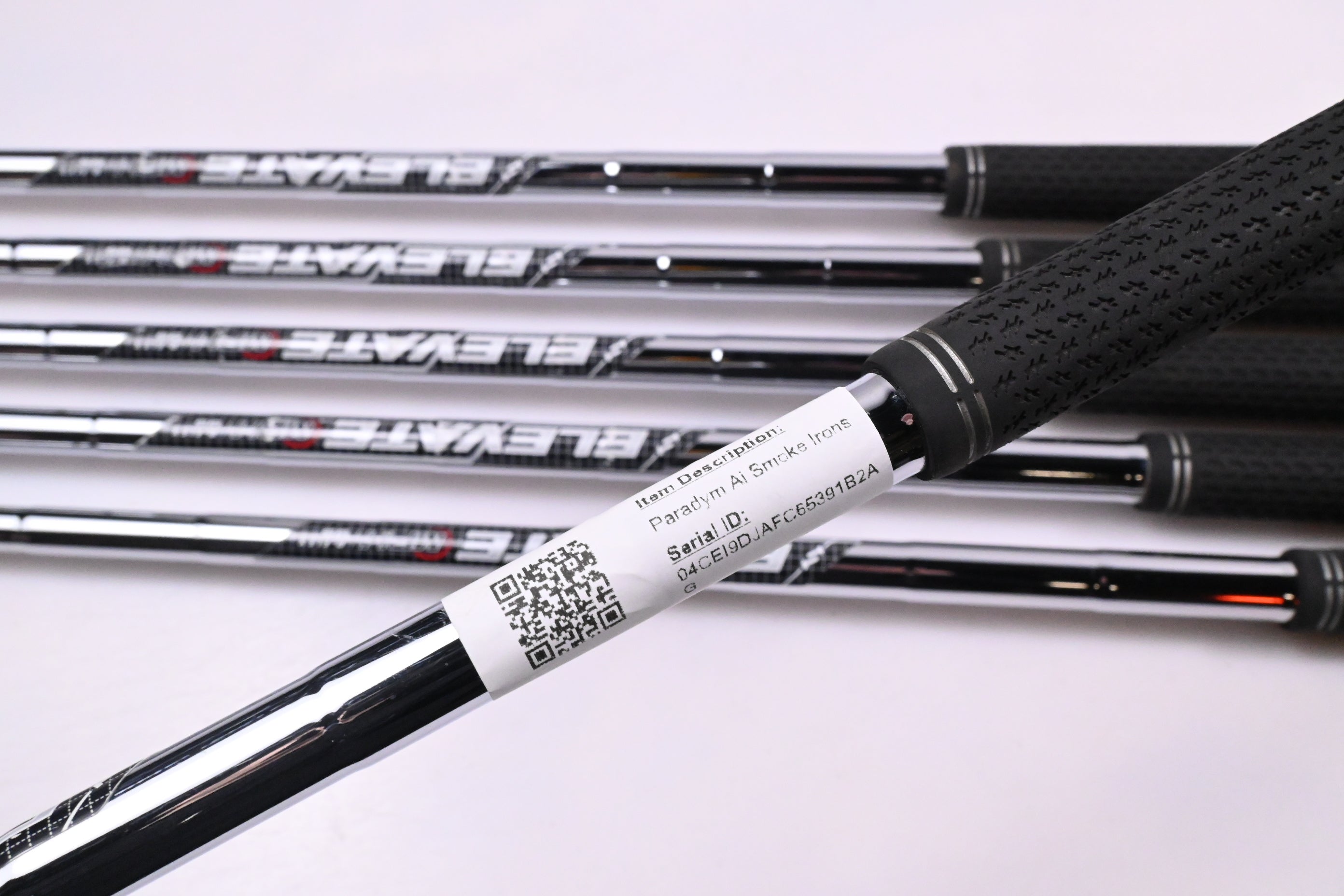 Callaway Paradym Ai Smoke Irons / 5-PW / Regular Flex Elevate MPH 95 Shafts