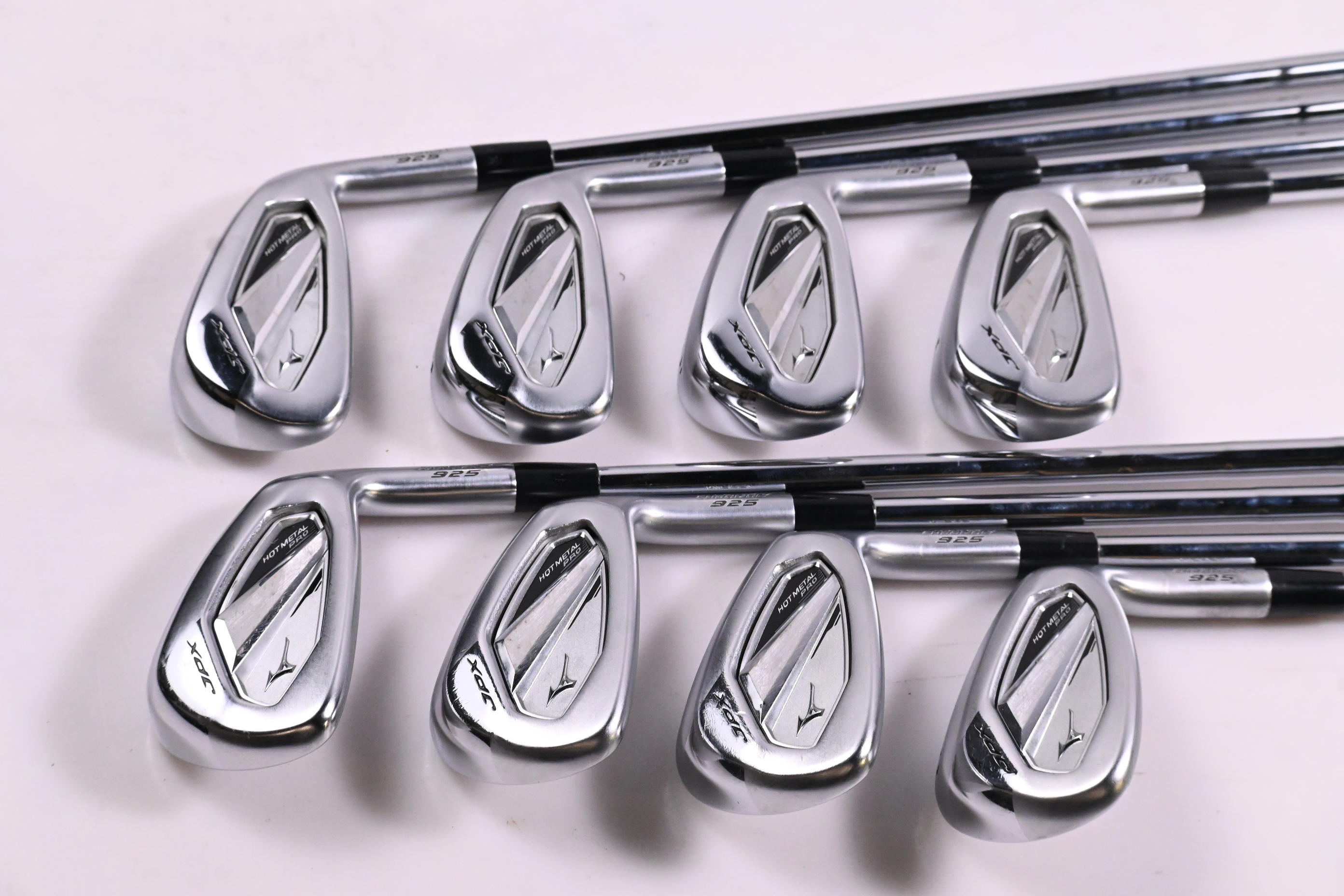 Mizuno JPX 925 Hot Metal Pro Irons / 4-PW+GW / Stiff Flex KBS Tour Lite Shafts