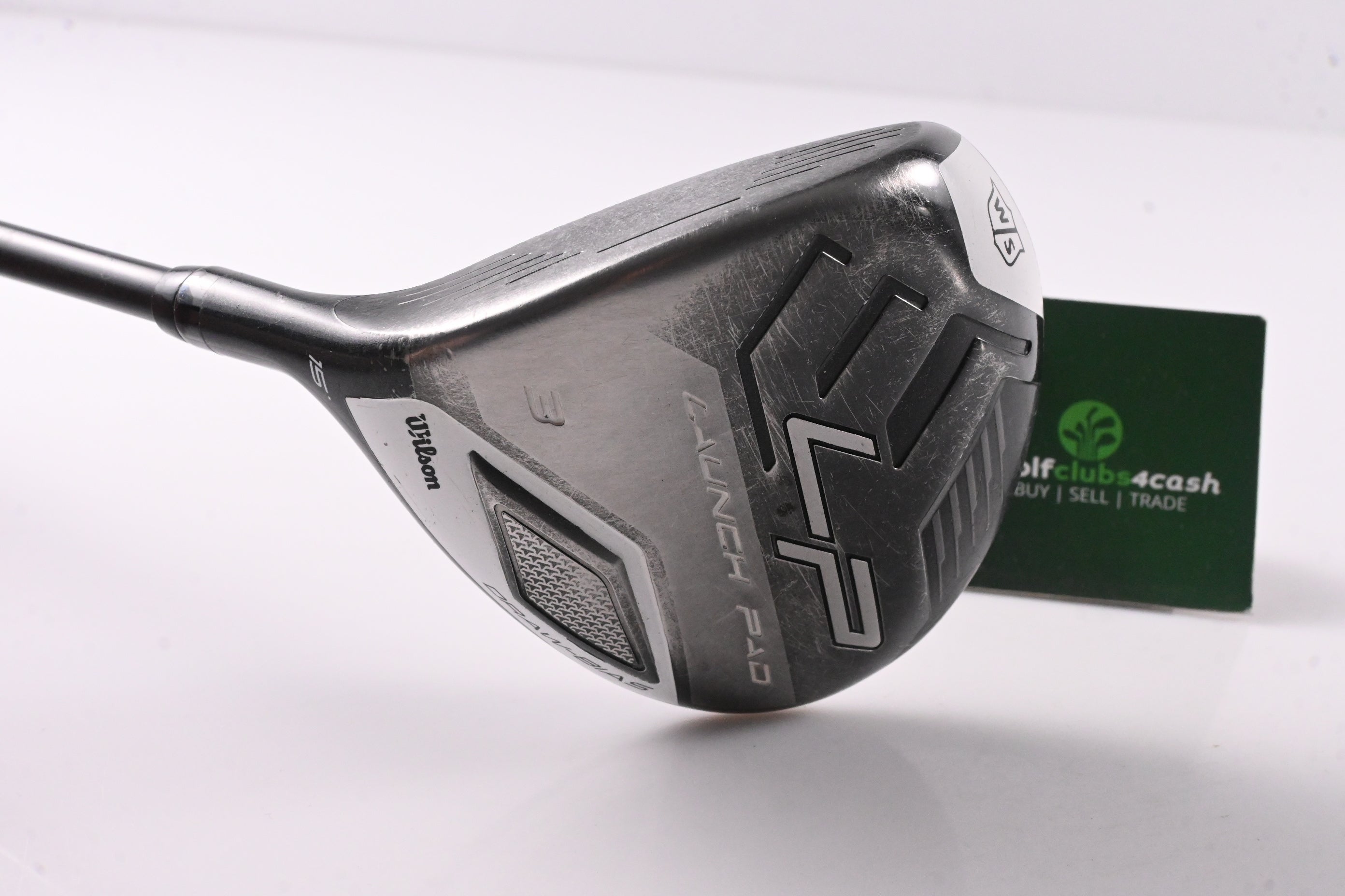 Left Hand Wilson Launch Pad #3 Wood / 15 Degree / Regular Flex Helium Black