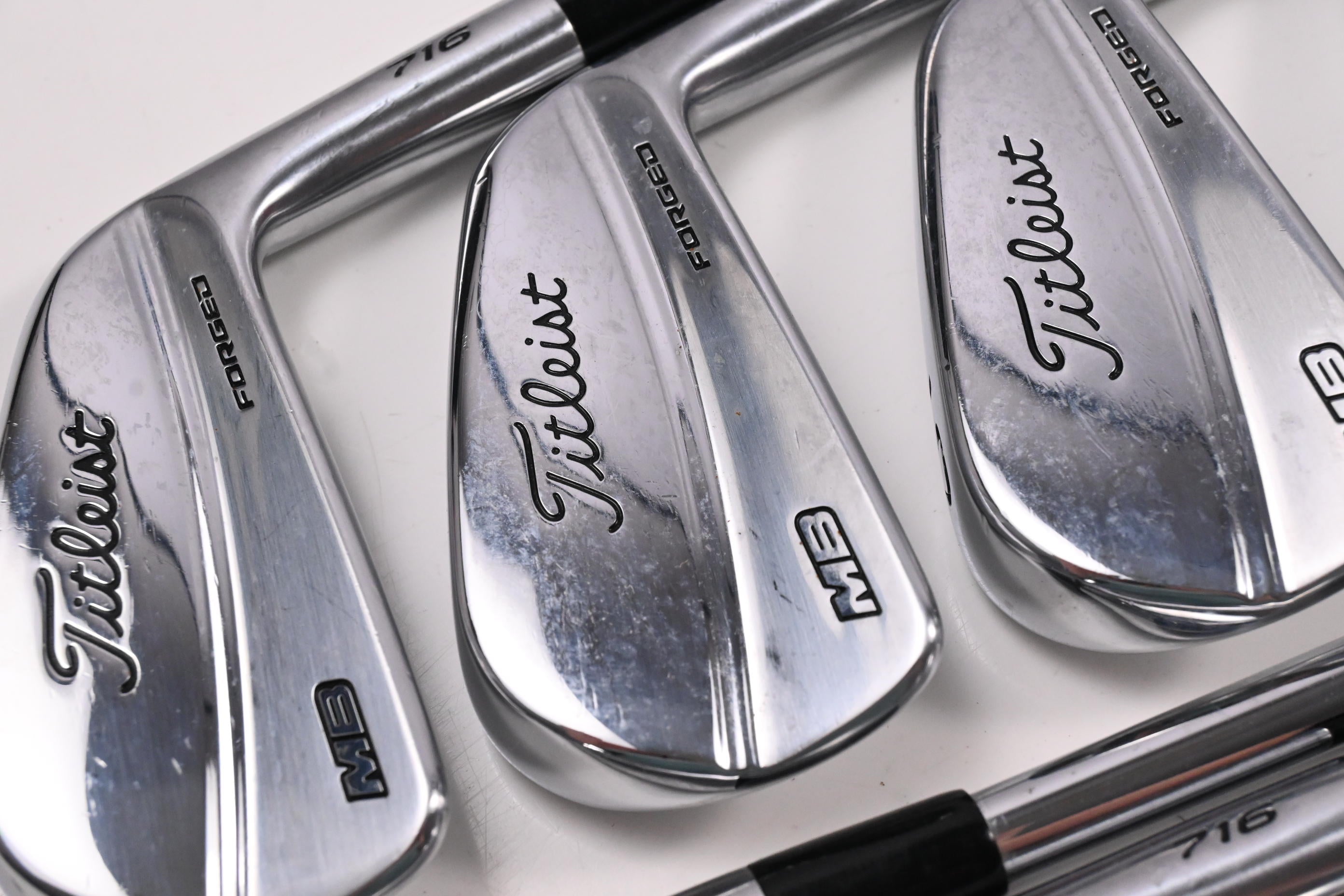 Titleist 716 MB Irons / 3-PW / Stiff Flex True Temper Dynamic Gold AMT S300