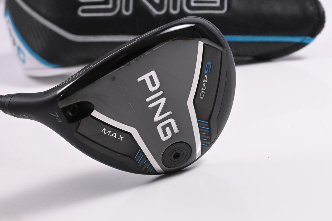 Left Hand Ping G440 Max #7 Wood / 21 Degree / Regular Flex Ping Alta CB Blue 65