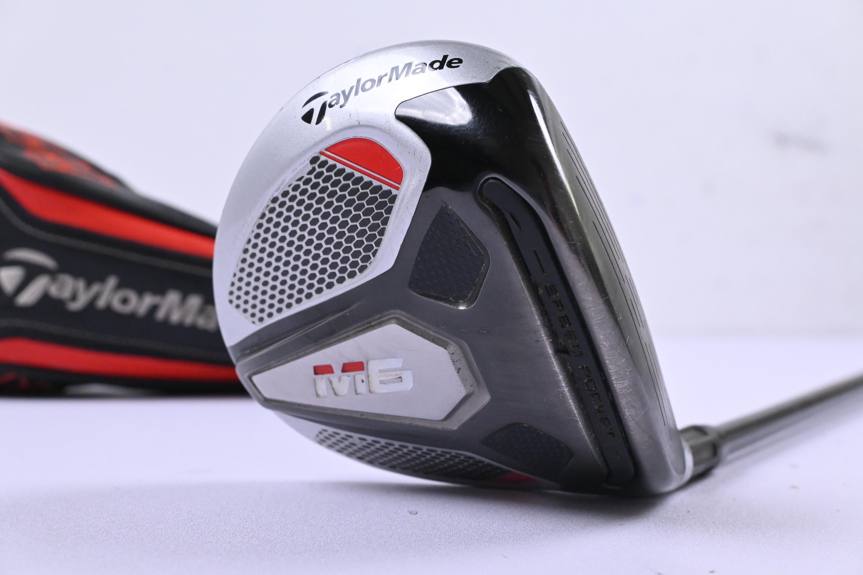 Taylormade M6 #3 Wood / 15 Degree / Stiff Flex Fujikura Atmos Orange 6 Shaft