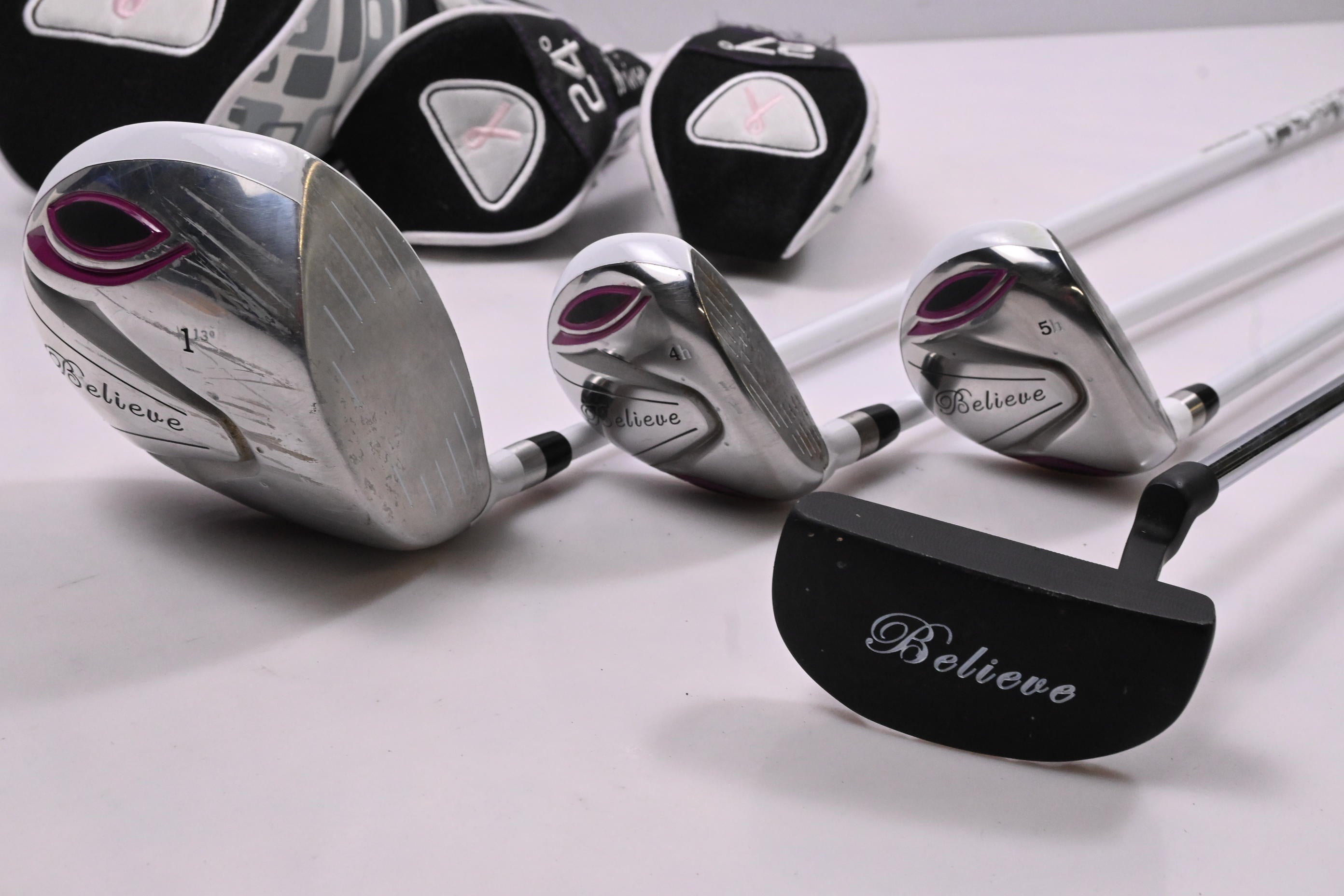 Ladies Believe Package Set / Woods, Irons, Putter
