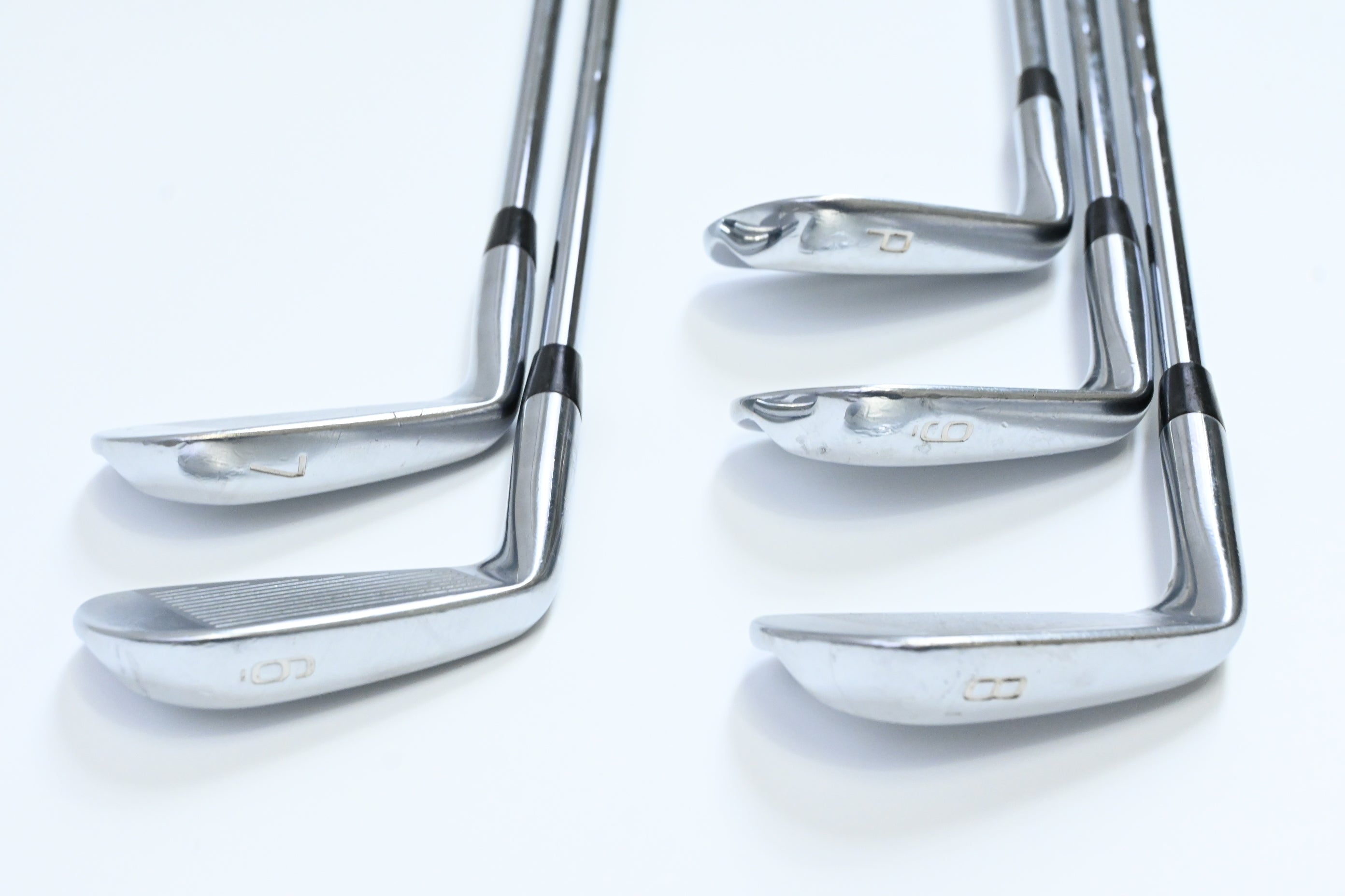 Mizuno MP-20 Blade Irons / 6-PW / Stiff Flex KBS S-Taper 120 Shaft