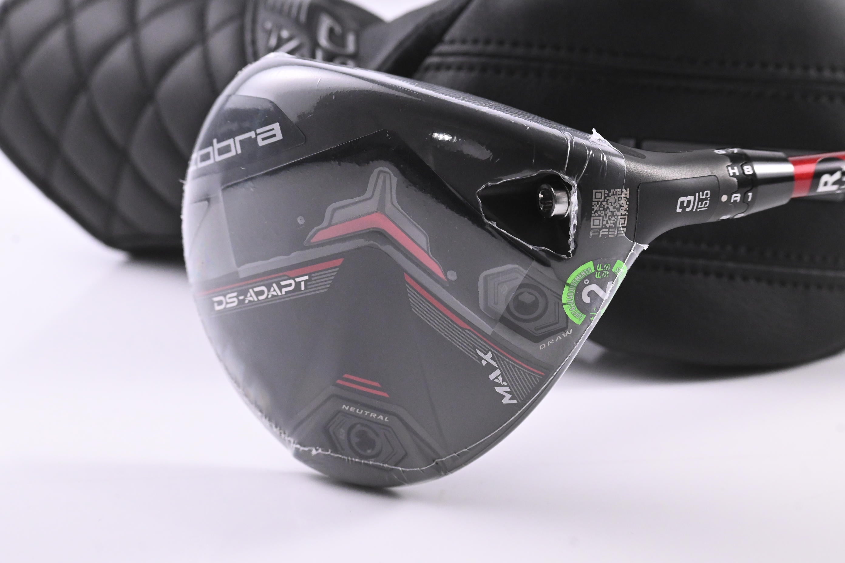 Cobra DS-Adapt Max #3 Wood / 15.5 Degree / Regular Flex Denali Red 50 Shaft