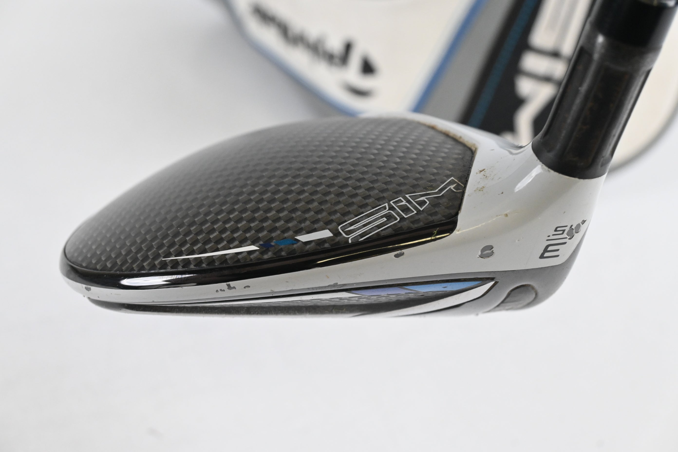 Left Hand Taylormade SIM Max #3 Wood / 15 Degree / Regular Flex Ventus Blue 5