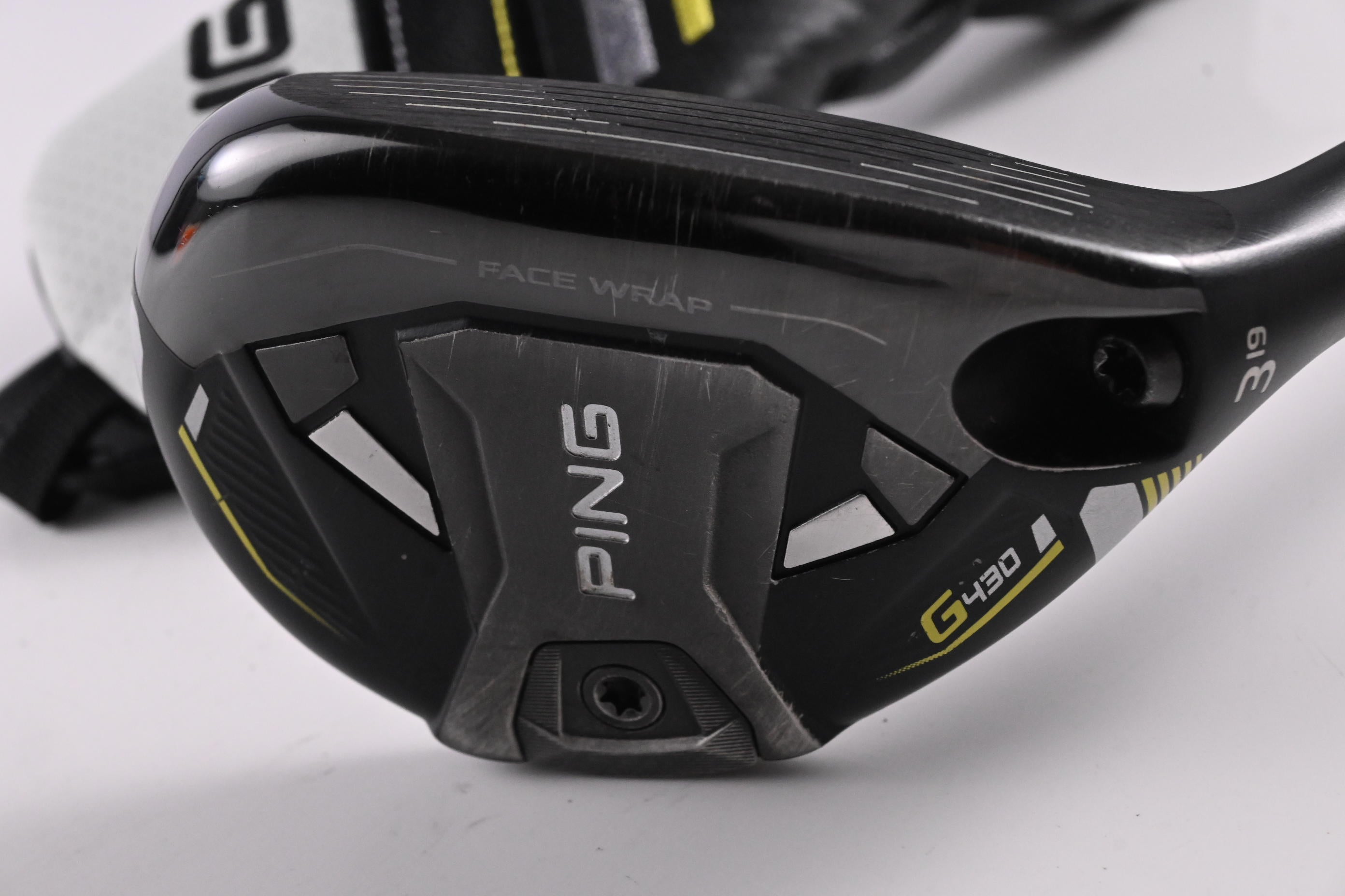 Ping G430 #3 Hybrid / 19 Degree / Stiff Flex Ping Alta CB Black 70 Shaft