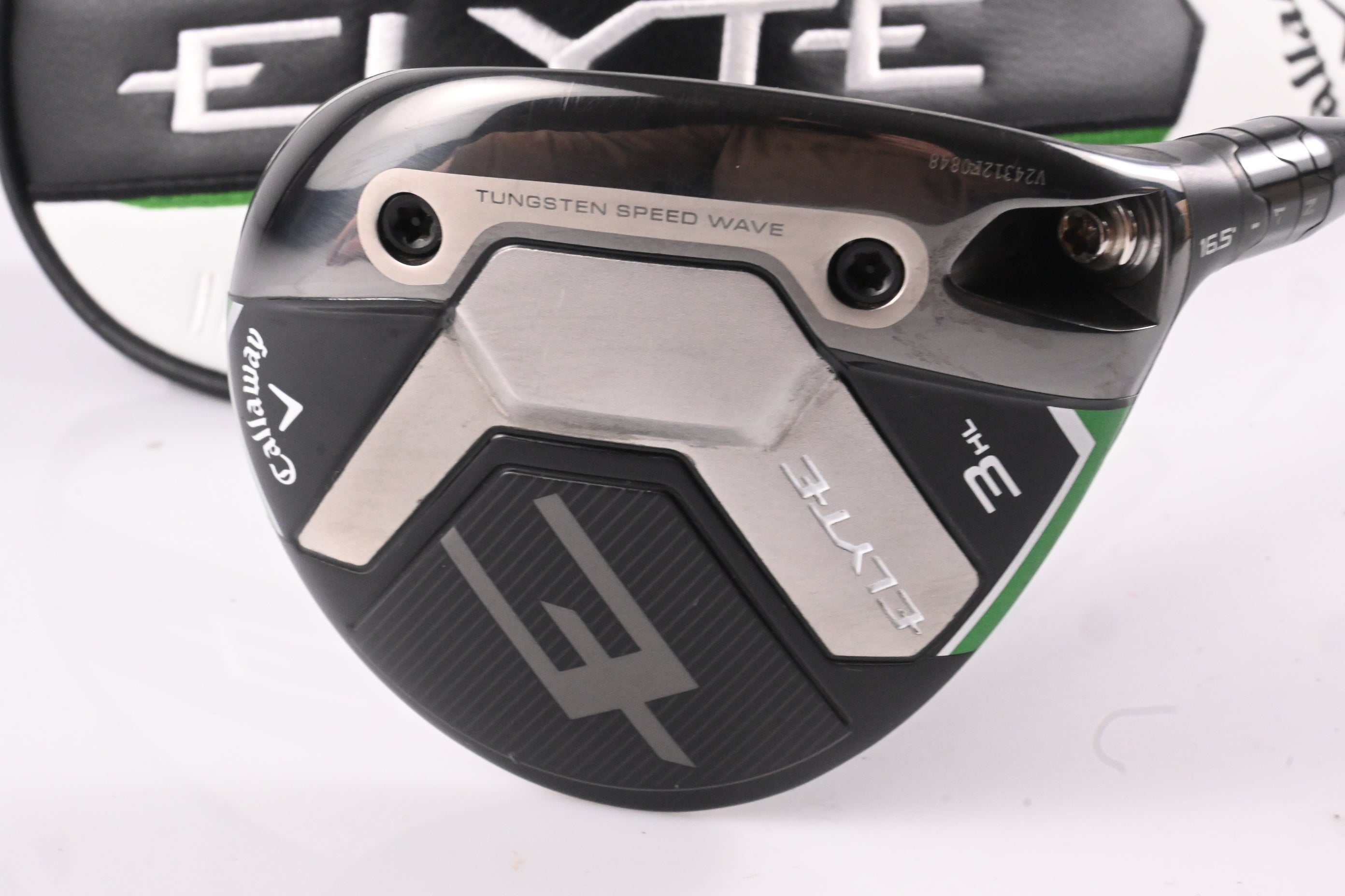 Callaway Elyte #3HL Wood / 16.5 Degree / Regular Flex Denali Charcoal 60 Shaft