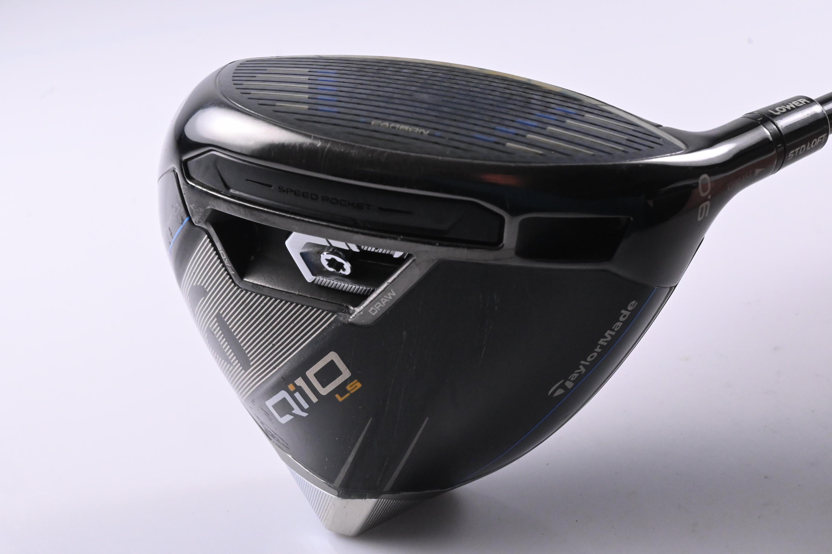 Taylormade Qi10 LS Driver / 9 Degree / Stiff Flex Fujikura Pro 60 Shaft