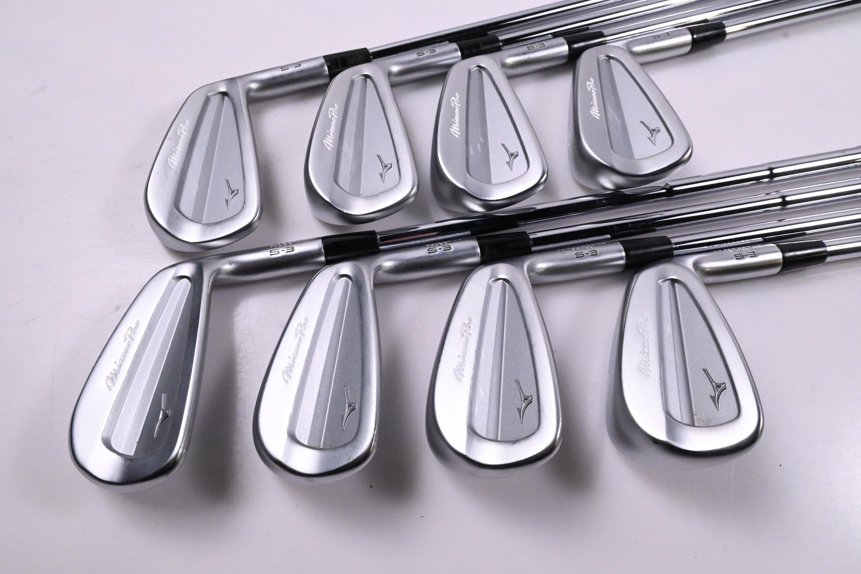 Mizuno Pro S-3 Irons / 3-PW / Stiff Flex Dynamic Gold Mid 115 S300 Shafts