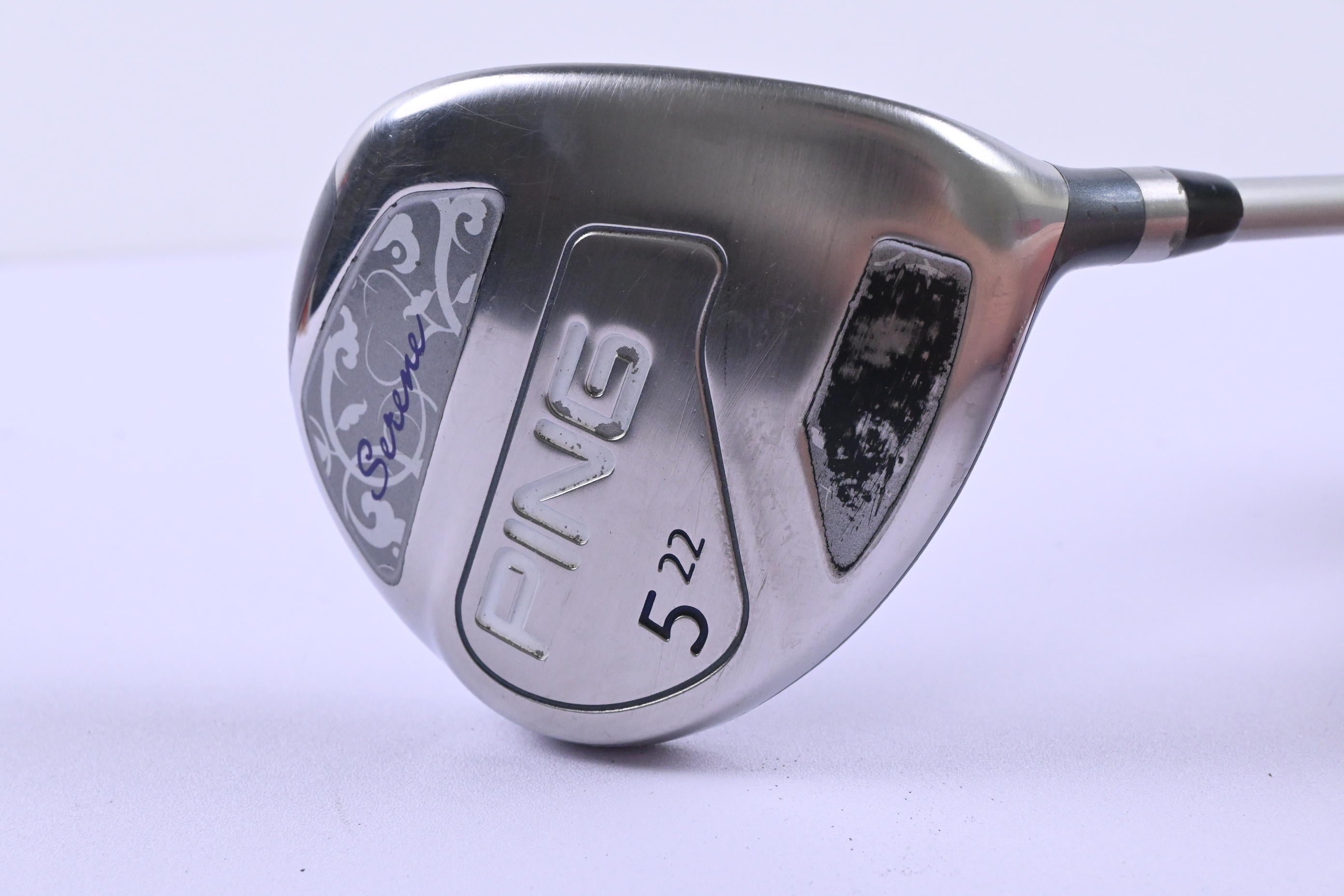 Ladies Ping Serene #5 Wood / 22 Degree / Ladies Flex Ping ULT 210 Lite Shaft