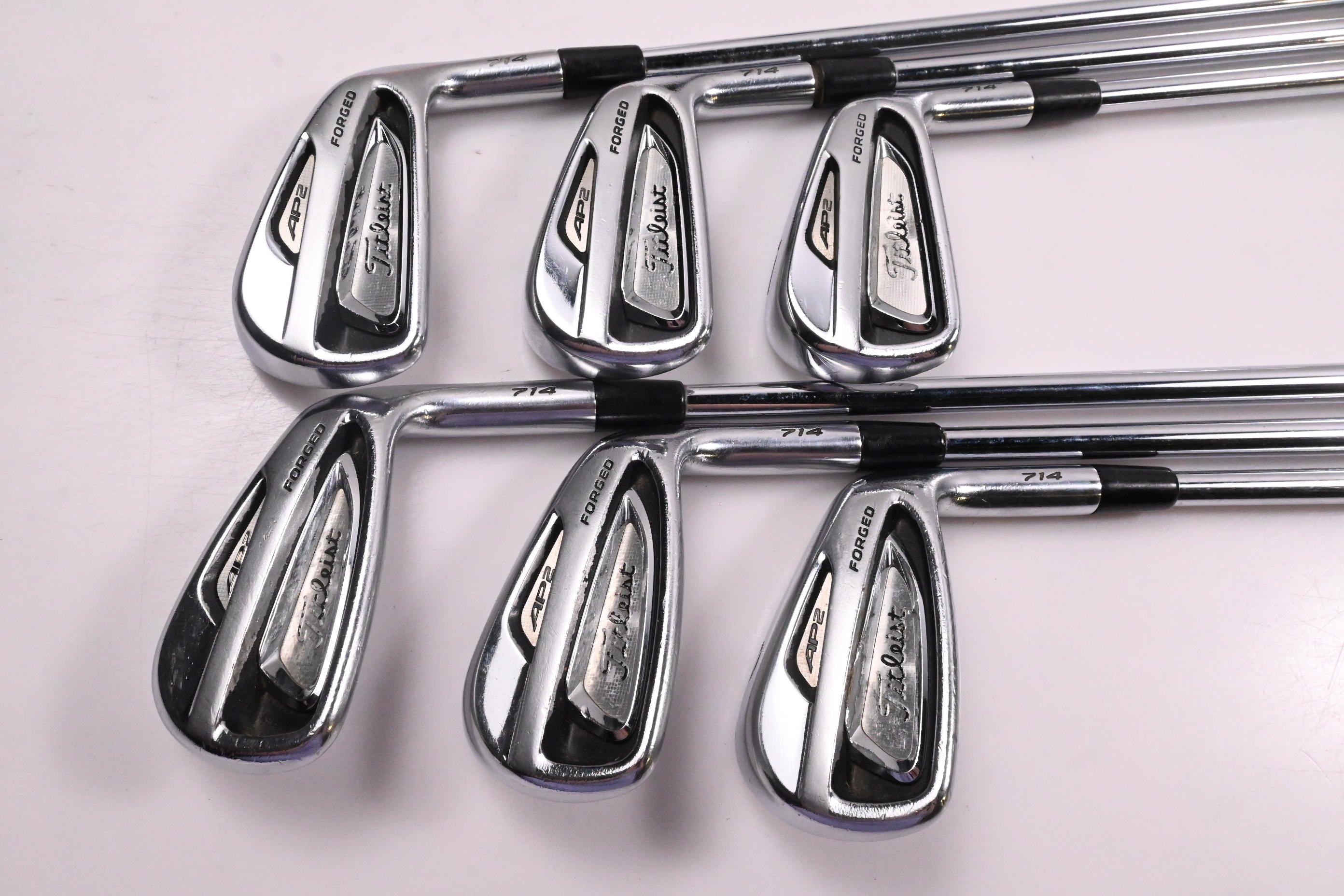 Titleist 714 AP2 Irons / 5-PW / Stiff Flex Project X Shafts