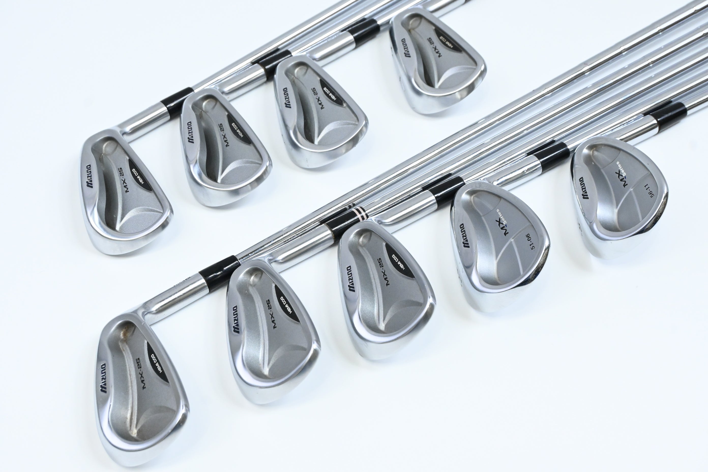 Mizuno MX-25 Irons / 4-PW+GW+SW / Regular Flex Dynalite Gold R300 Shaft