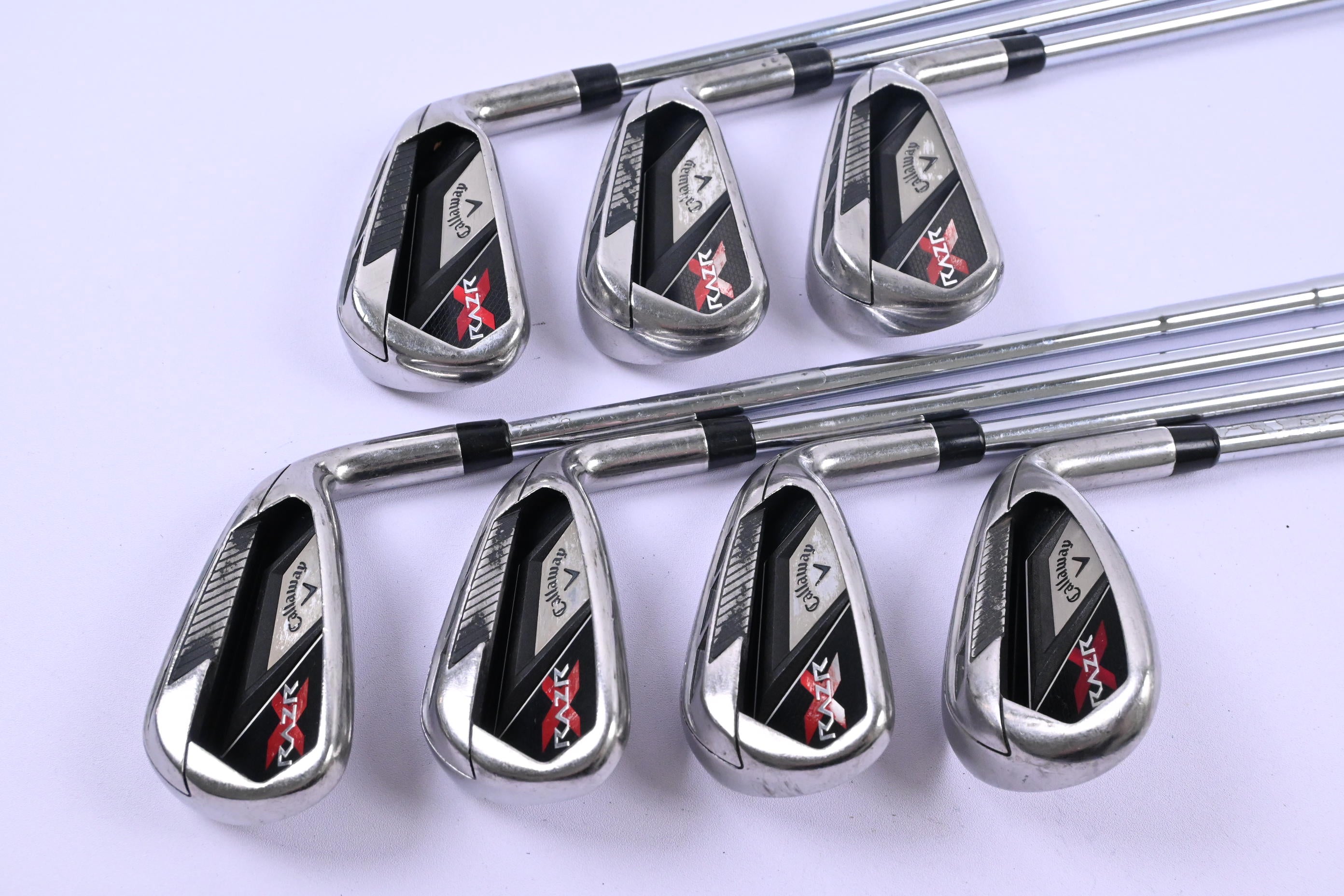Callaway RAZR X Irons / 5-PW+SW / Uniflex Callaway RAZR X Shafts