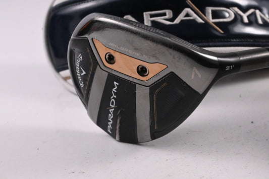 Callaway Paradym #7 Wood / 21 Degree / Regular Flex Tensei AV Blue 65 Shaft